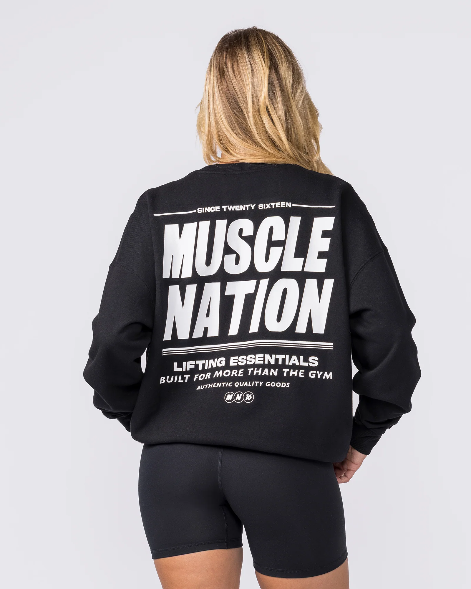 Kick-Start Boxy Pullover - Black - Image 5