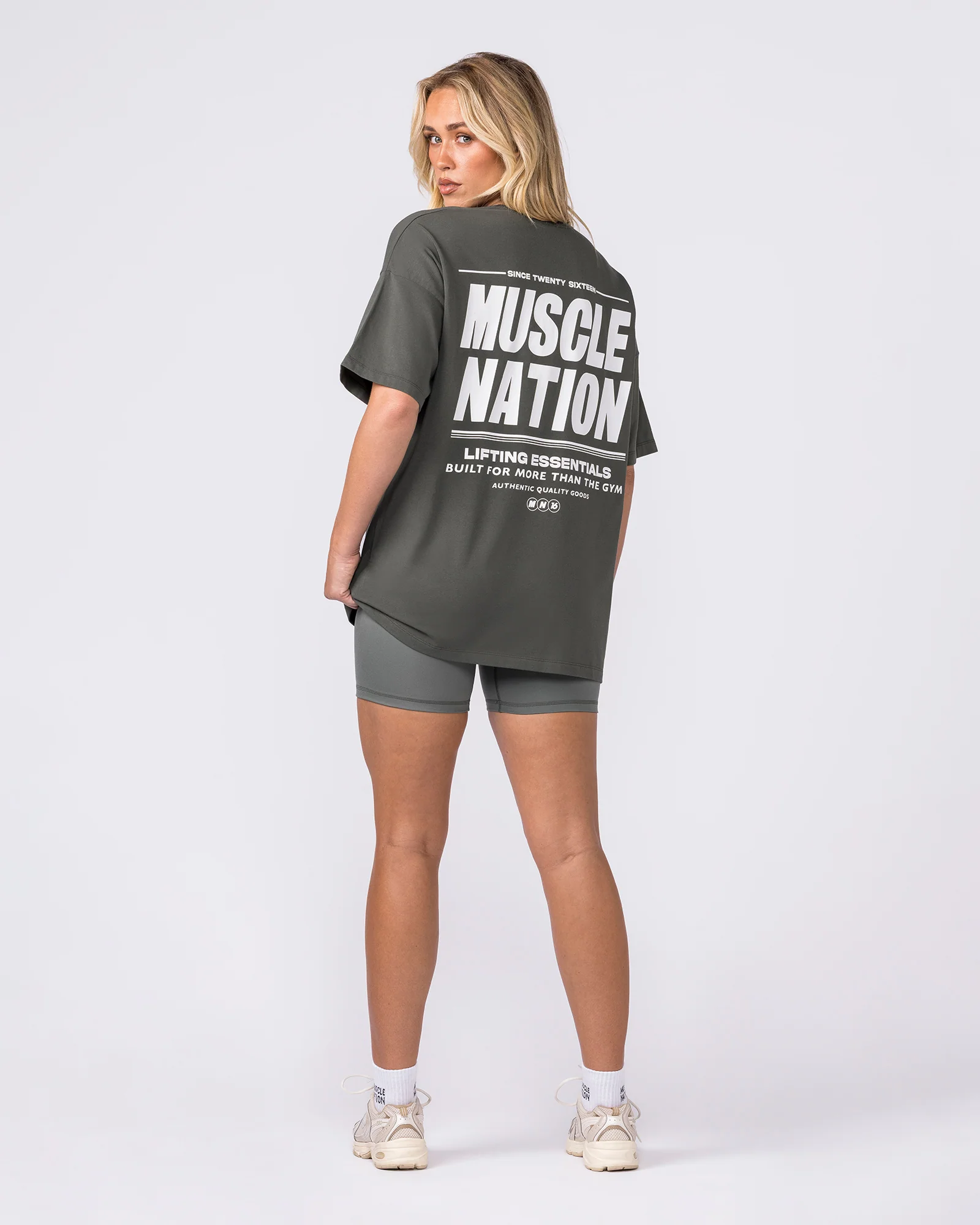 Kick-Start Oversized Tee - Dark Botanica - Image 5
