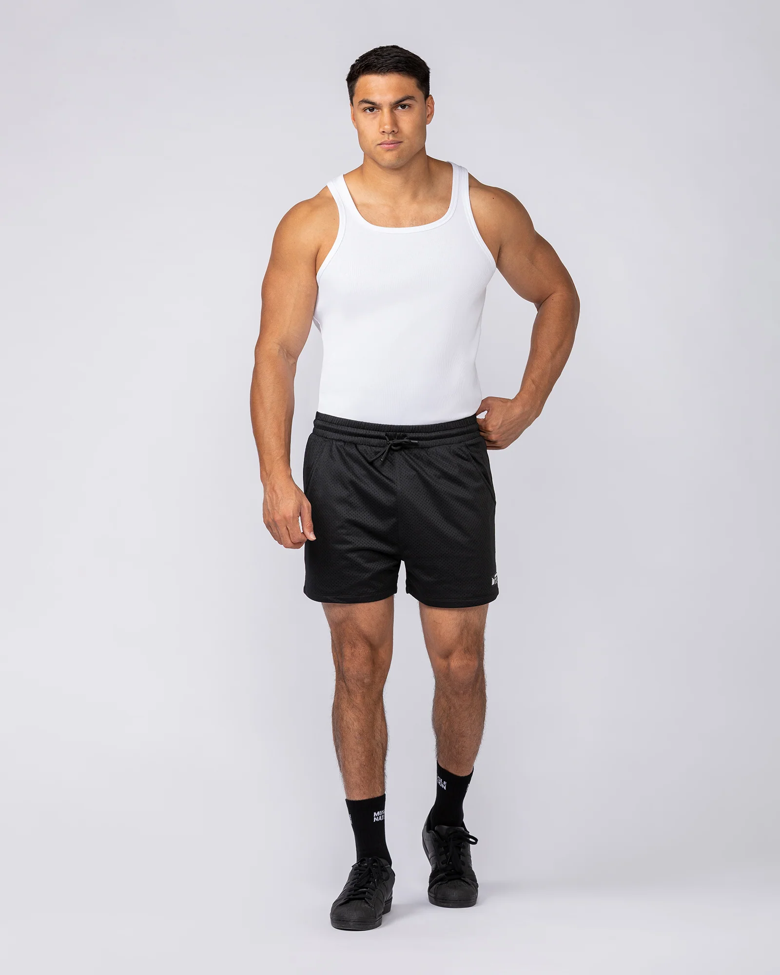 Lay Up 3.5" Shorts - Black - Image 5
