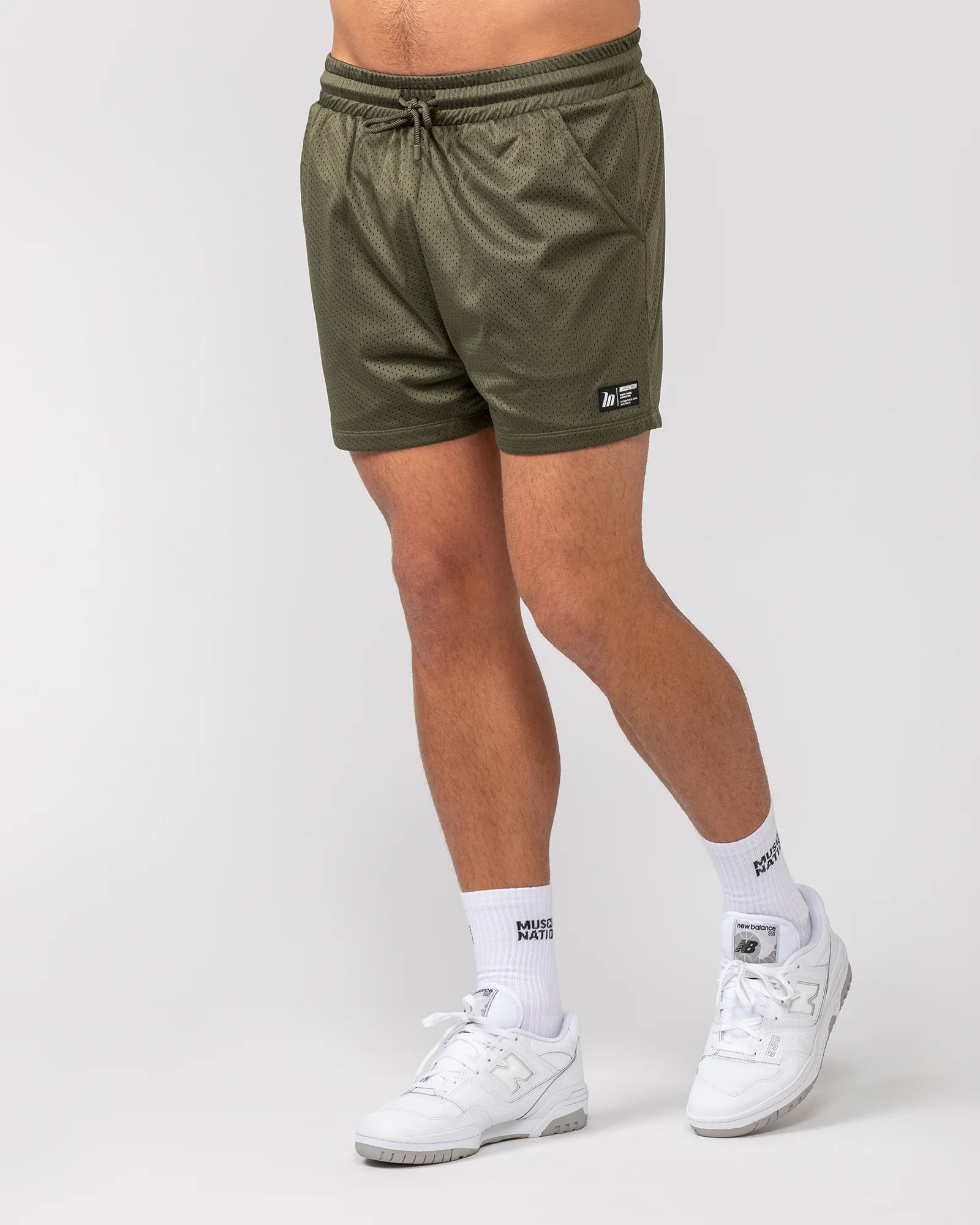 Lay Up 3.5" Shorts - Dark Khaki - Image 3
