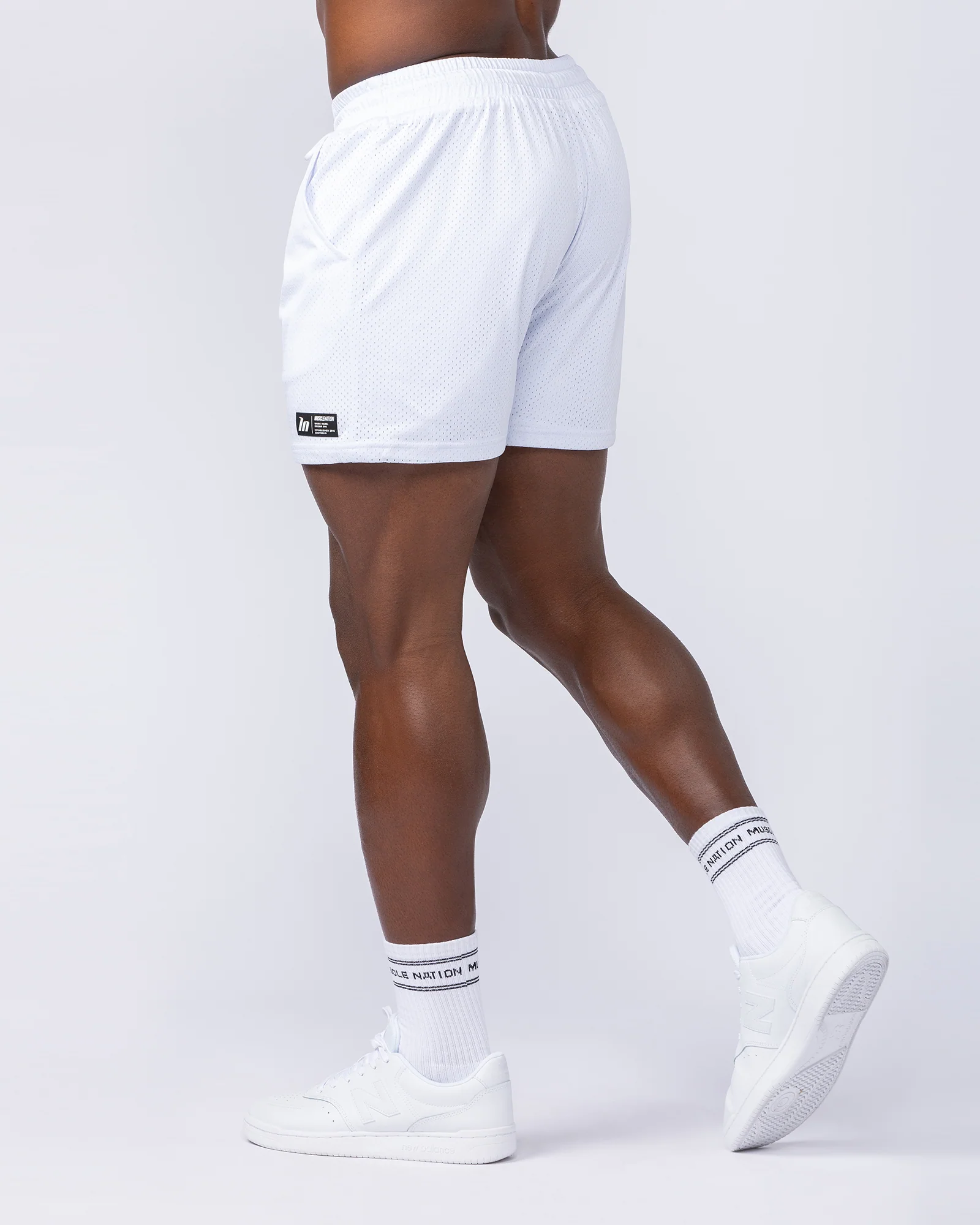 Lay Up 3.5" Shorts - White - Image 4