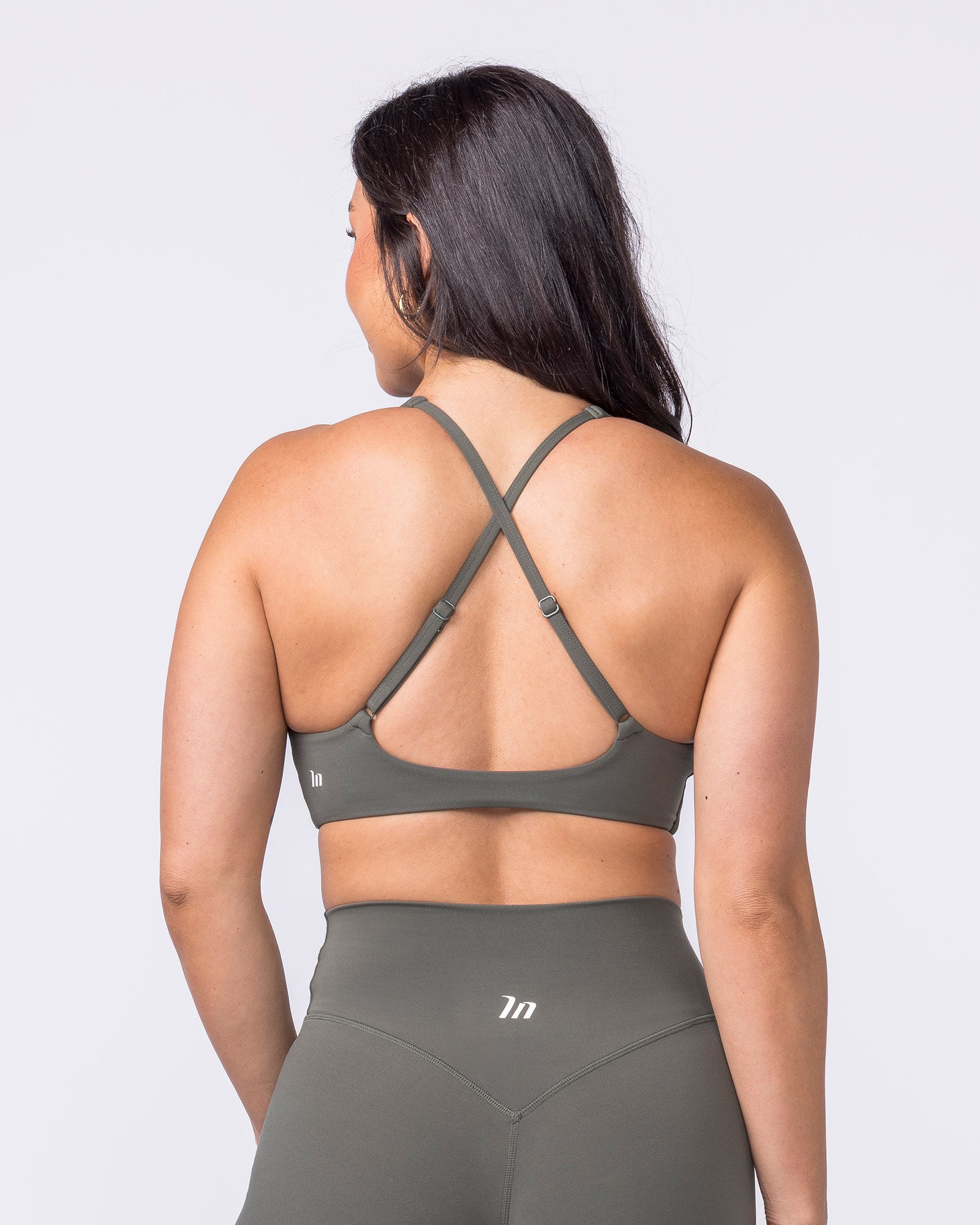 Liberty Lustre Bralette - Eucalyptus - Image 5