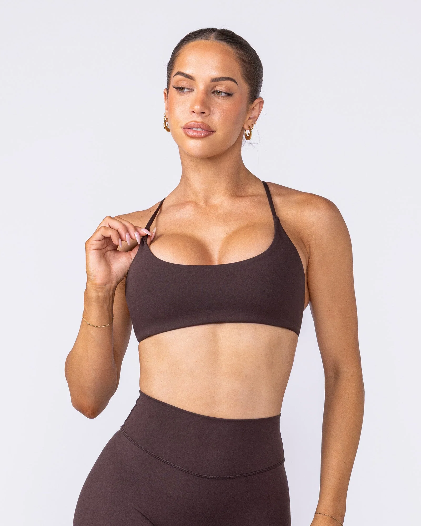 Liberty Strike Bralette - Cocoa