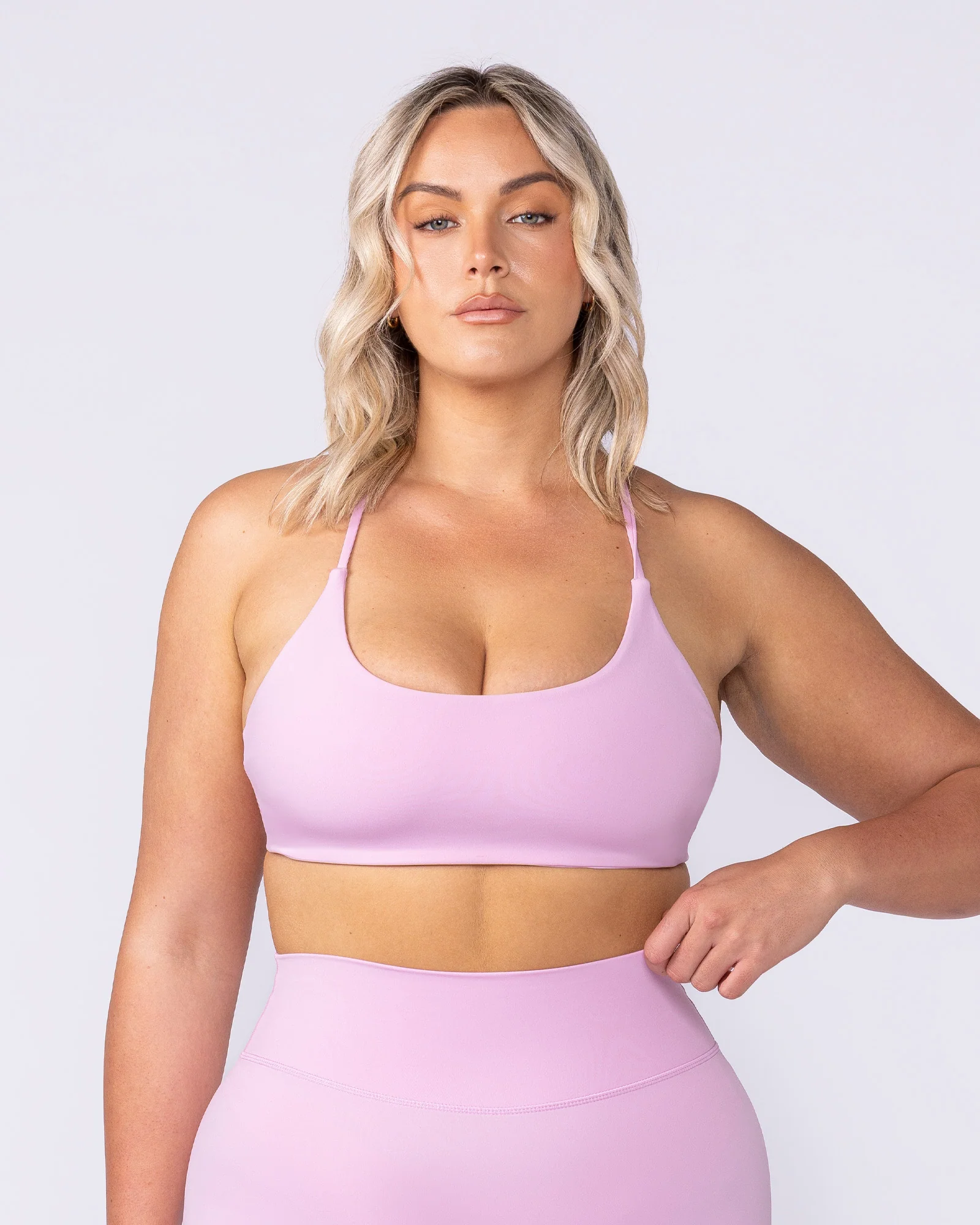 Liberty Strike Bralette - Rosewater