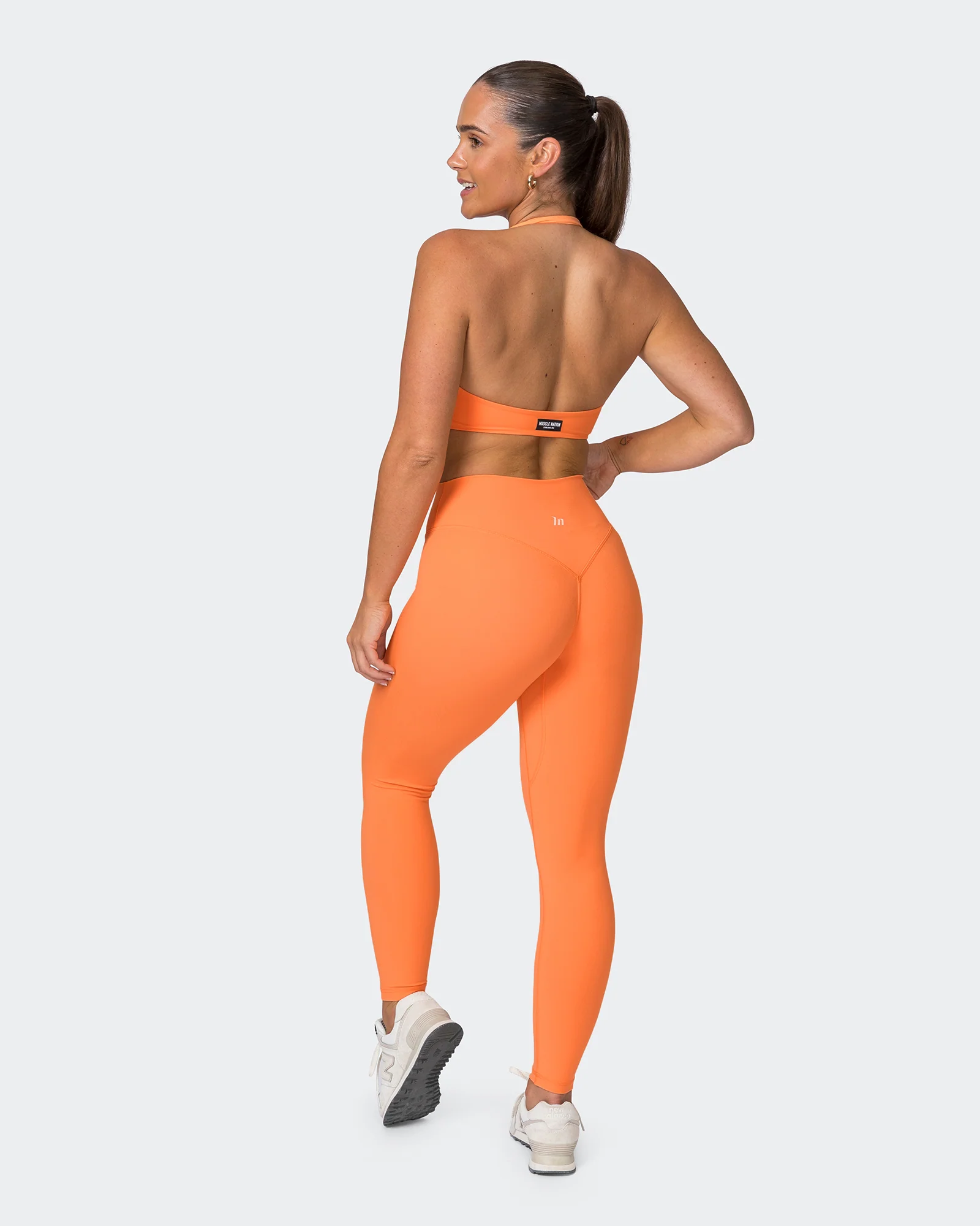 Liberty Zero Rise Ankle Length Leggings - Papaya - Image 7
