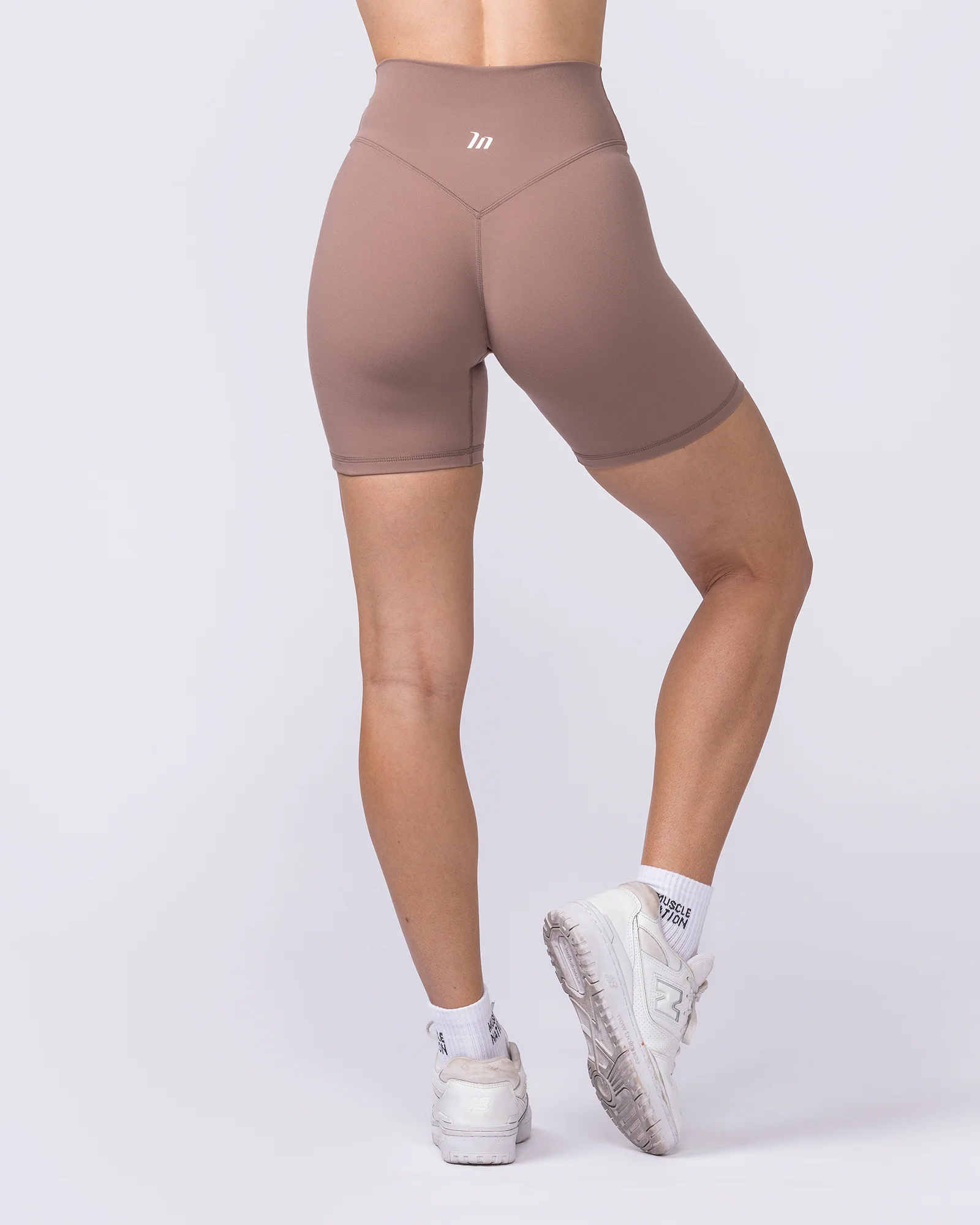 Liberty Zero Rise Bike Shorts - Cookie - Image 4