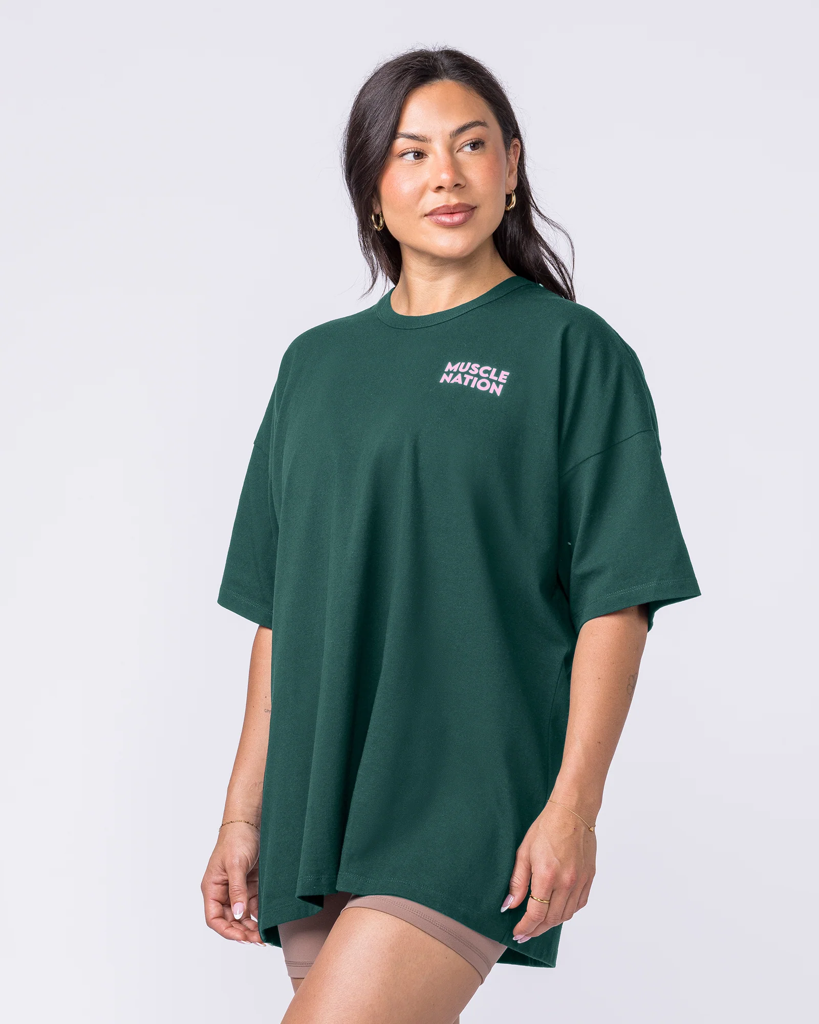 Lifestyle Club Oversized Tee - Sporting Green - Image 3