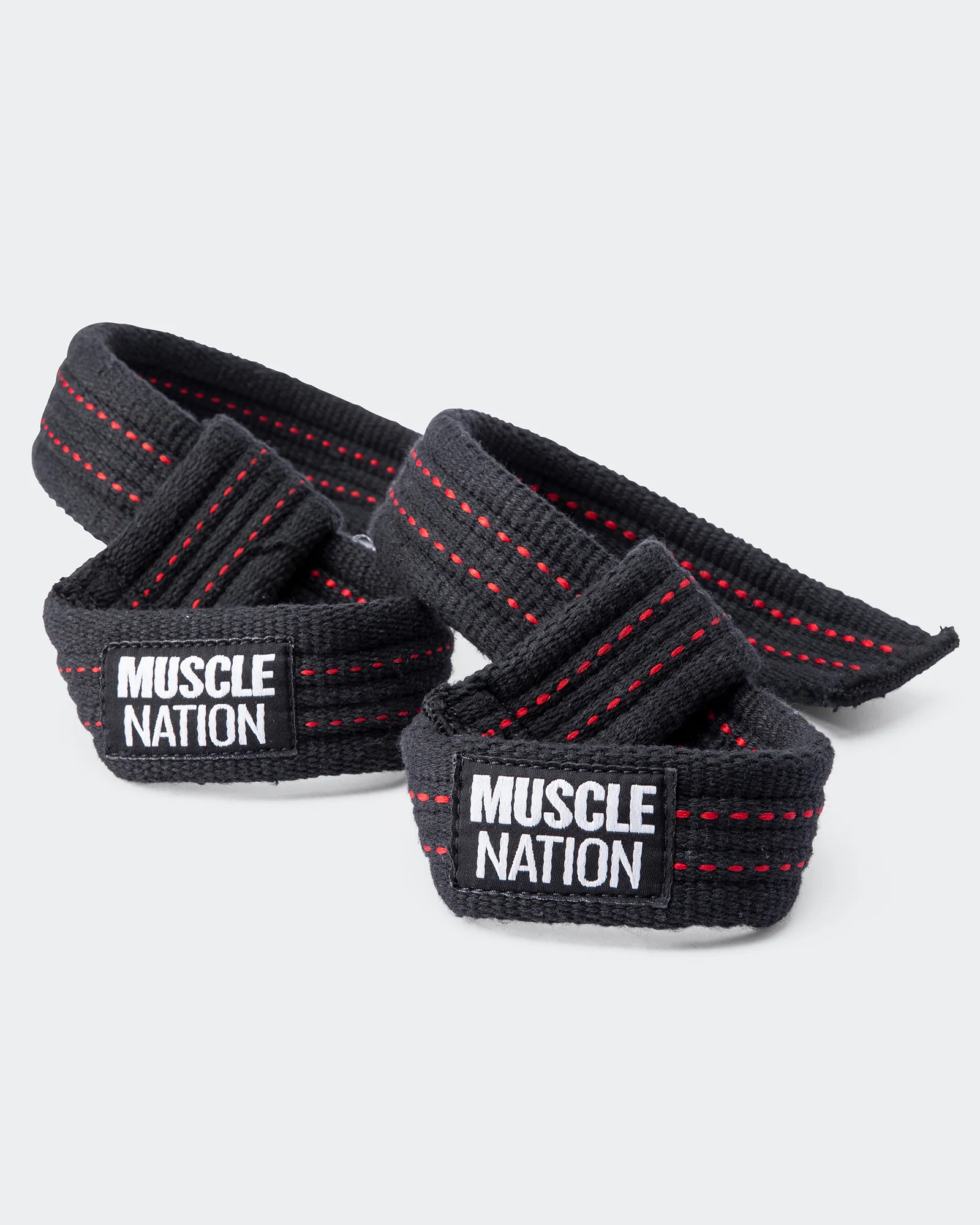 Lifting Straps - Black / Red - Image 2