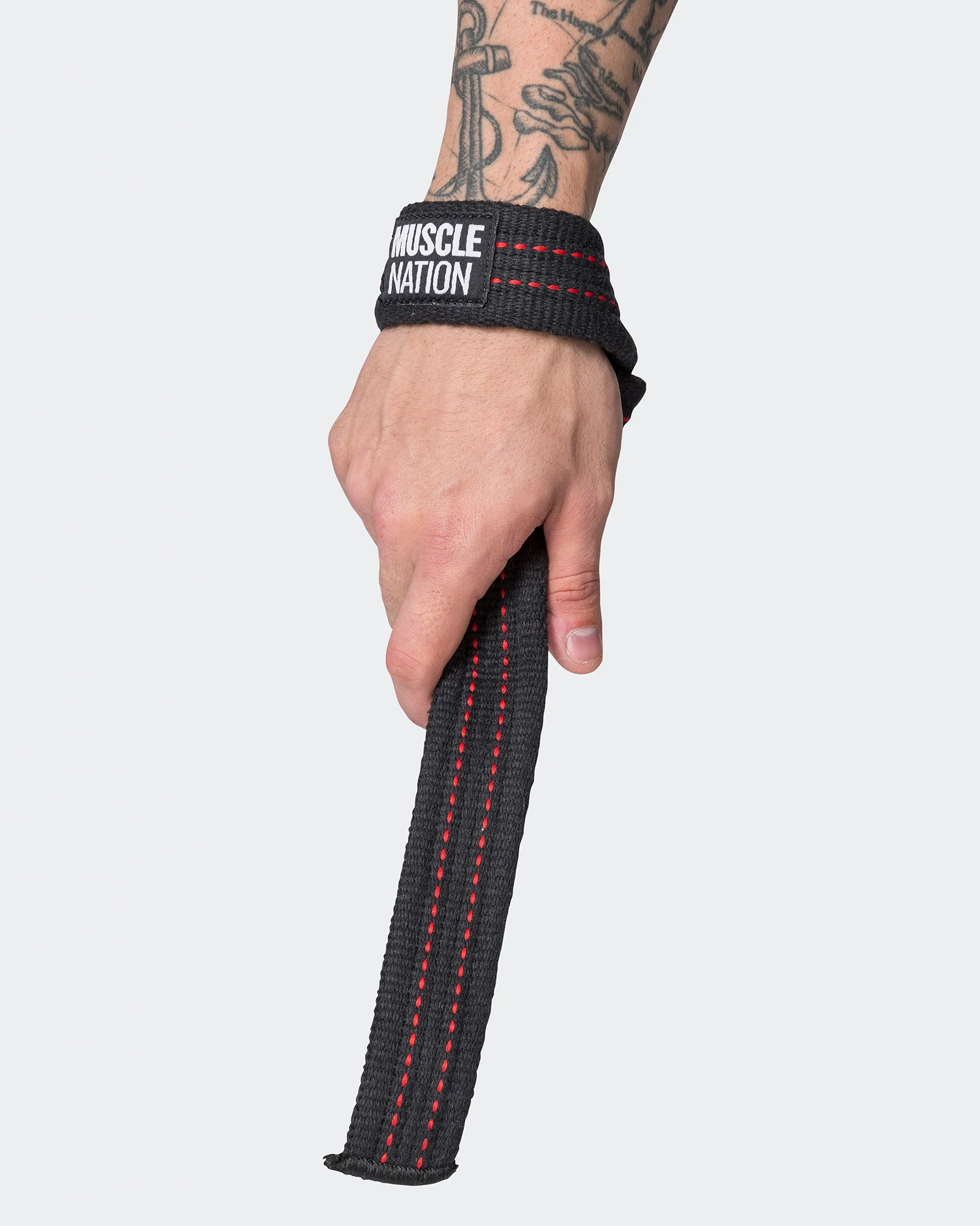 Lifting Straps - Black / Red - Image 3