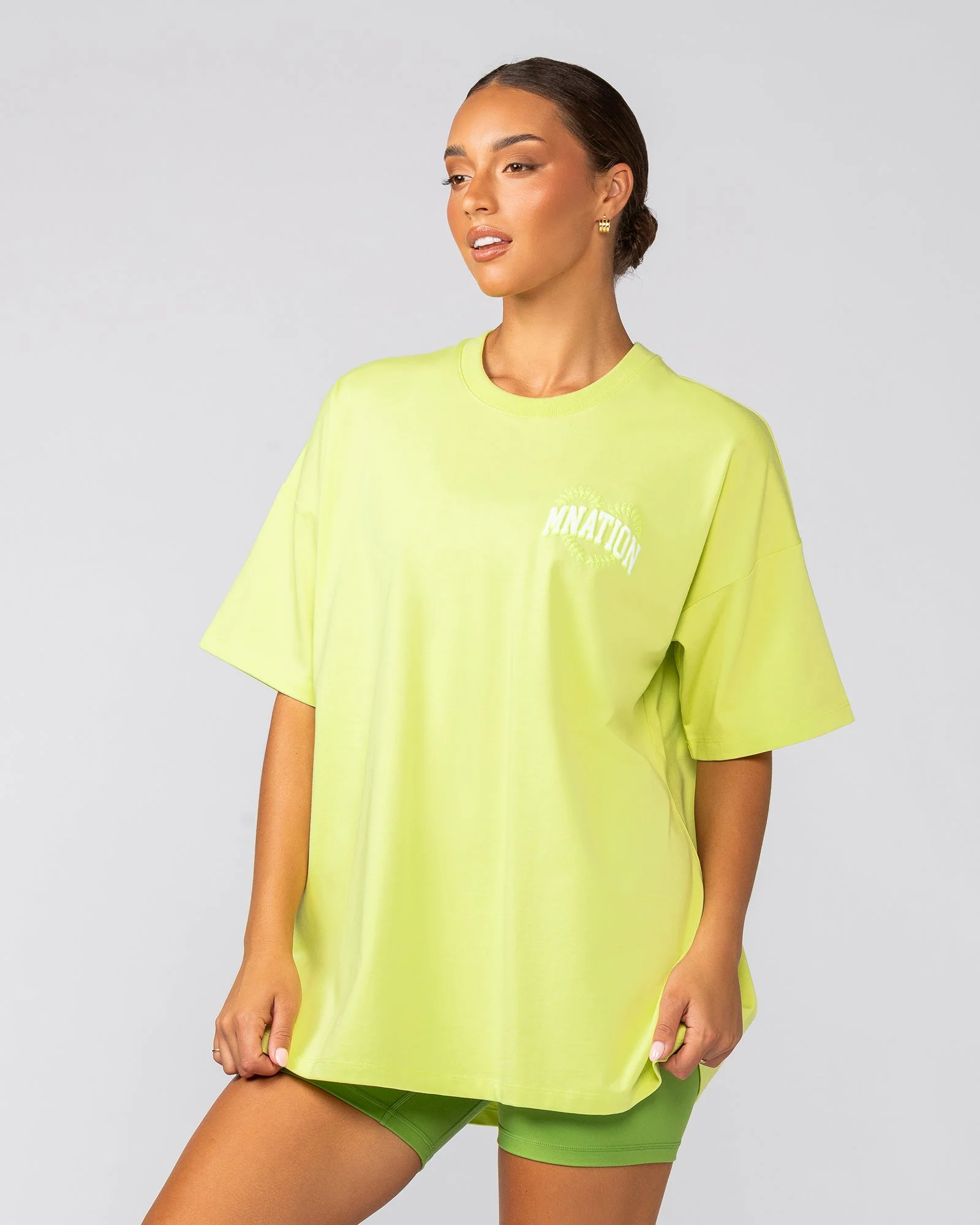 Lovers Oversized Tee - Limeade - Image 4