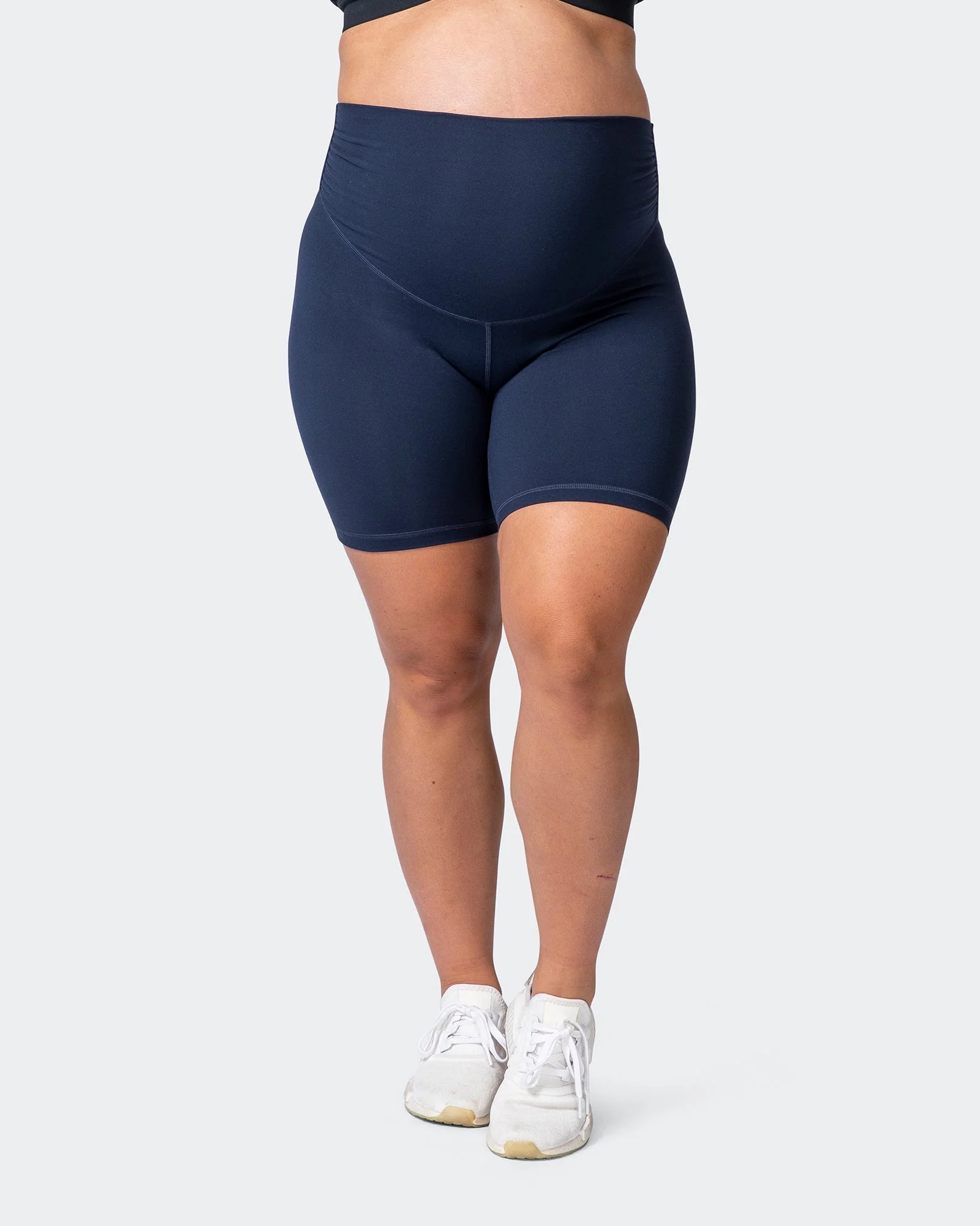 Maternity Everyday Bike Short - Navy - Image 3