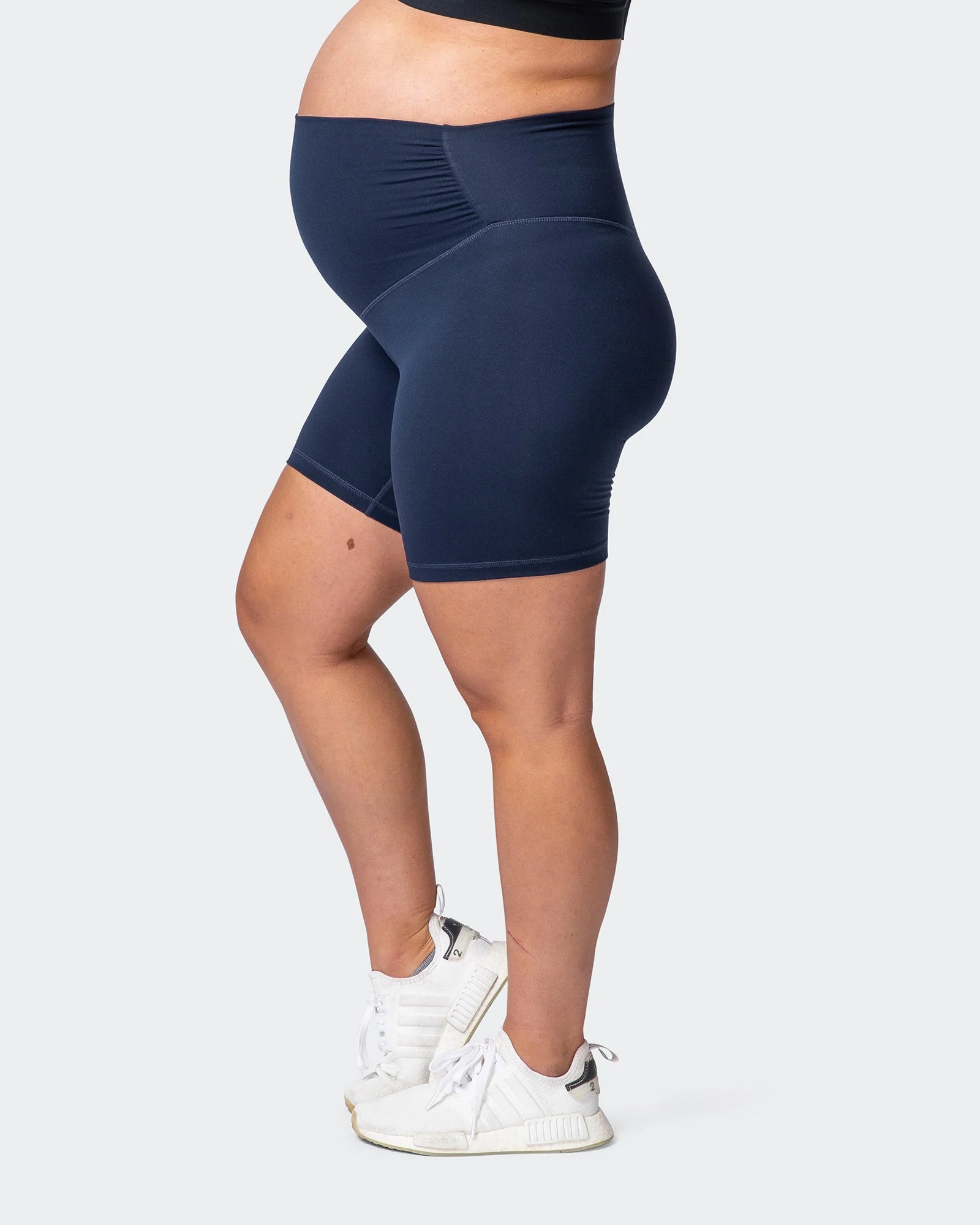 Maternity Everyday Bike Short - Navy - Image 4