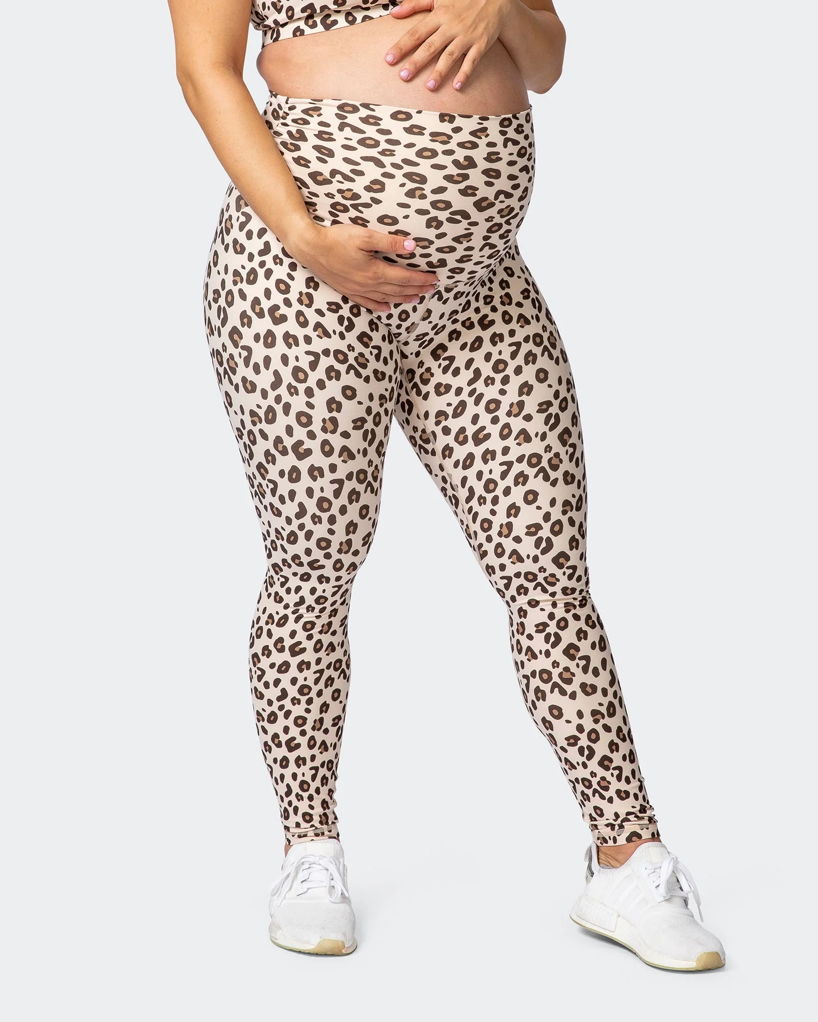 Maternity Everyday Leggings - Cheetah Print - Image 6