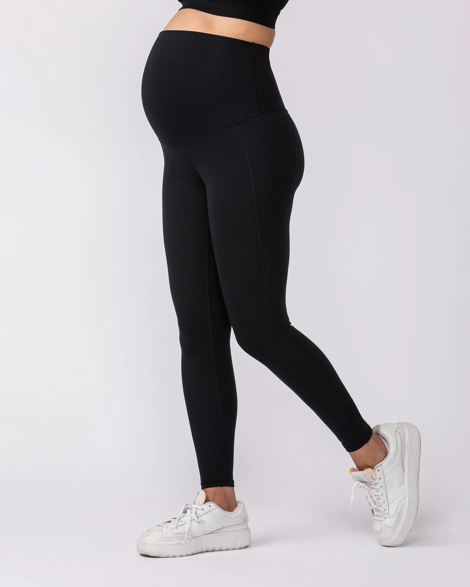 Maternity Everyday Pocket Leggings - Black