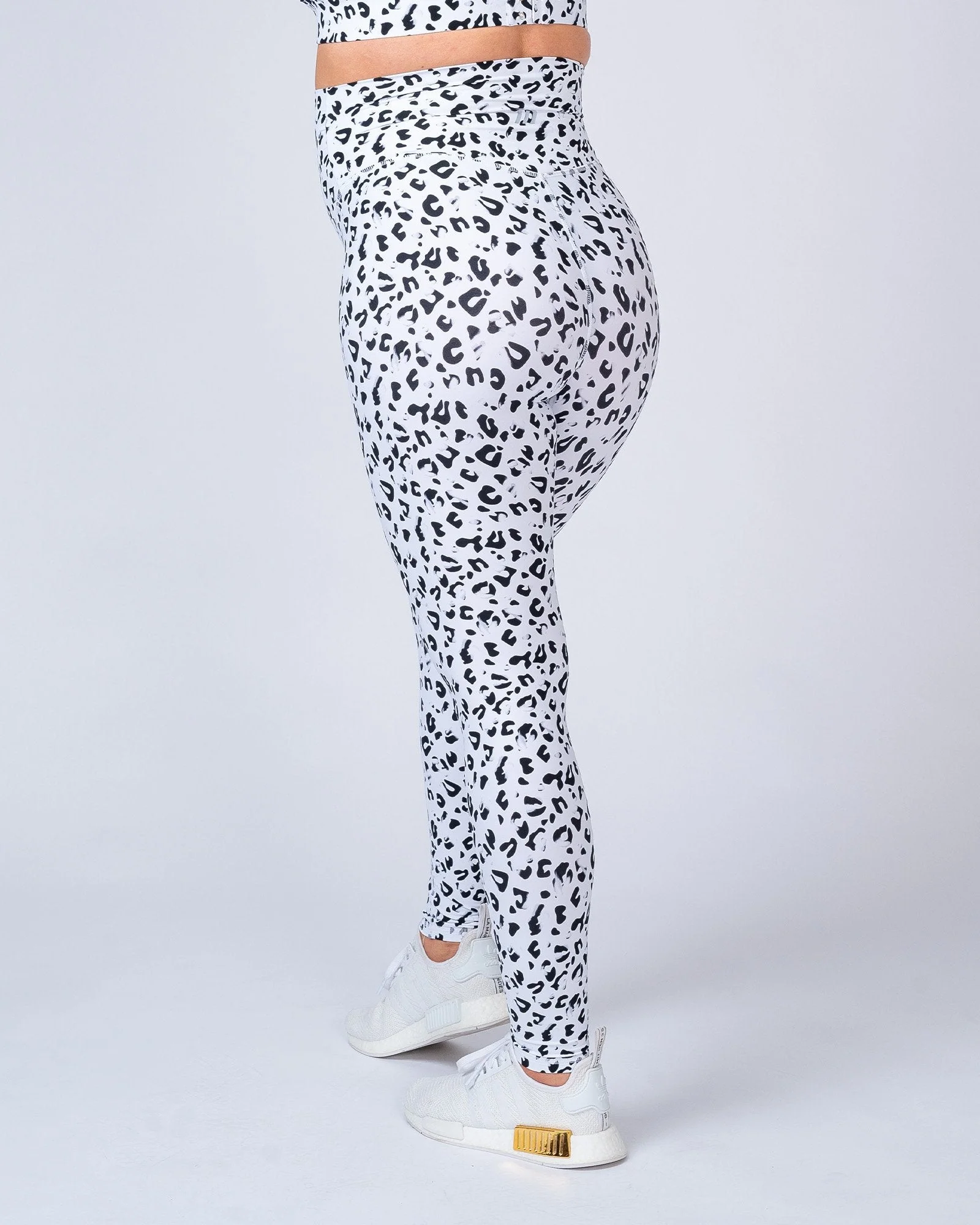 Maternity Leggings - Snow Leopard - Image 4