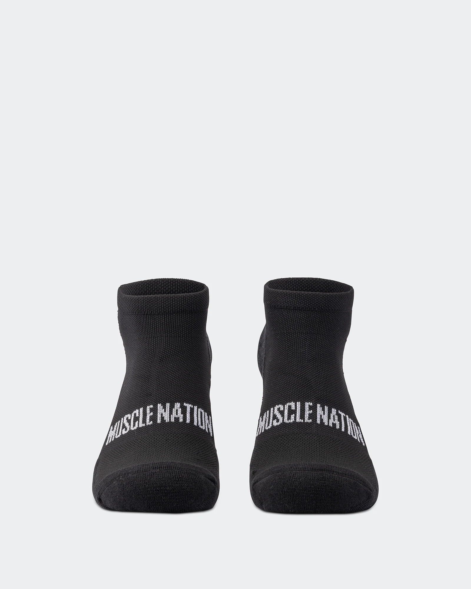 Mens Ankle Socks (2X Pack) - Black - Image 3