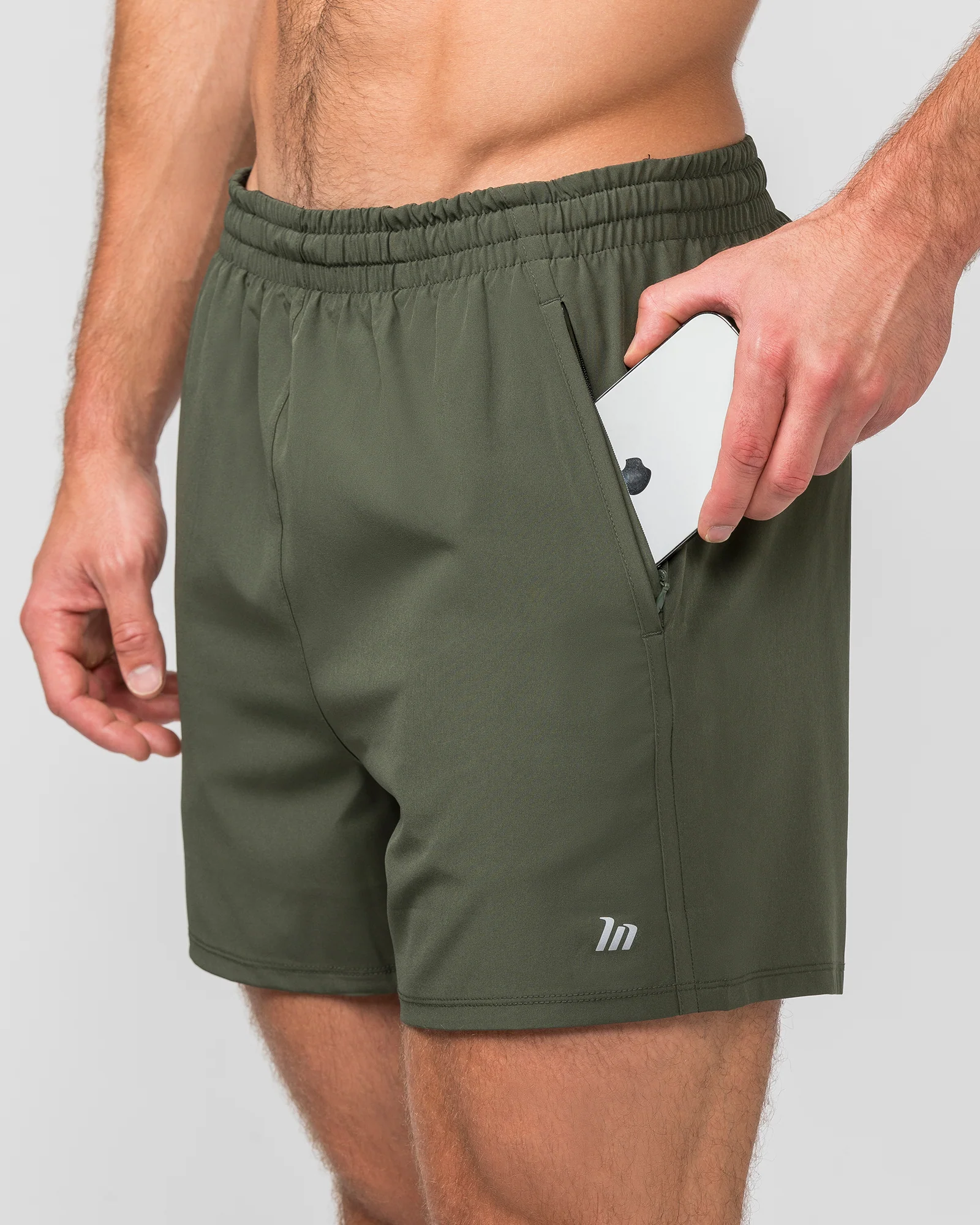 New Heights 4" Shorts - Dark Khaki - Image 8