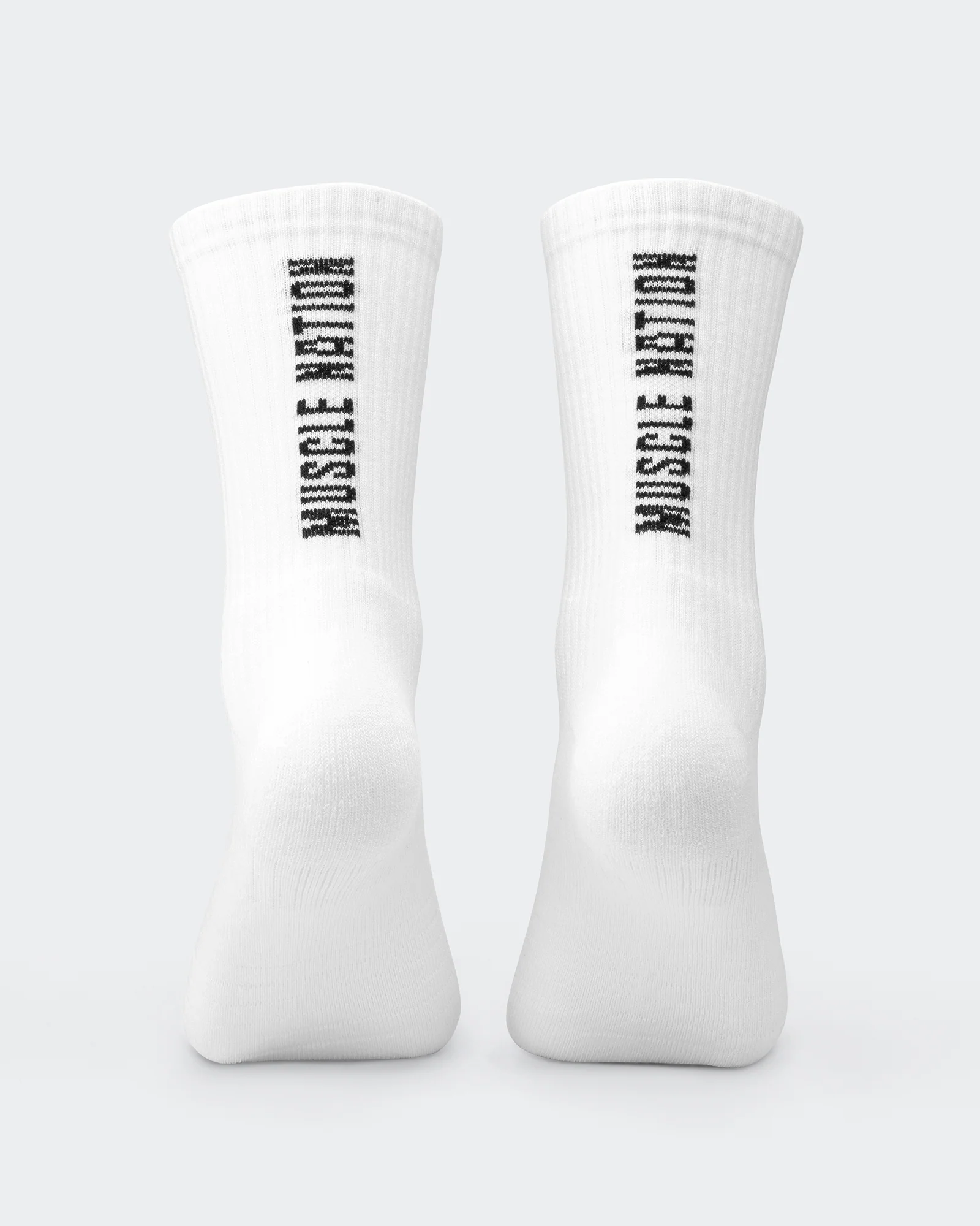 Mens Trainer Crew Sock (2x Pack) - White - Image 4
