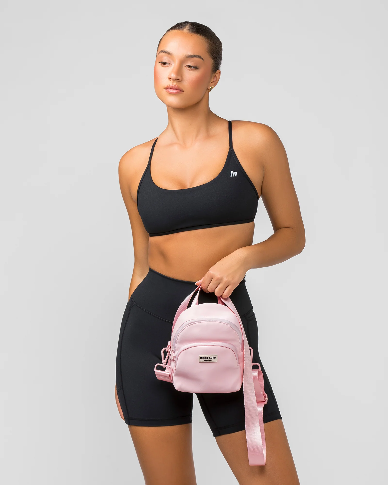 Mini Side Bag - Pale Pink - Image 4