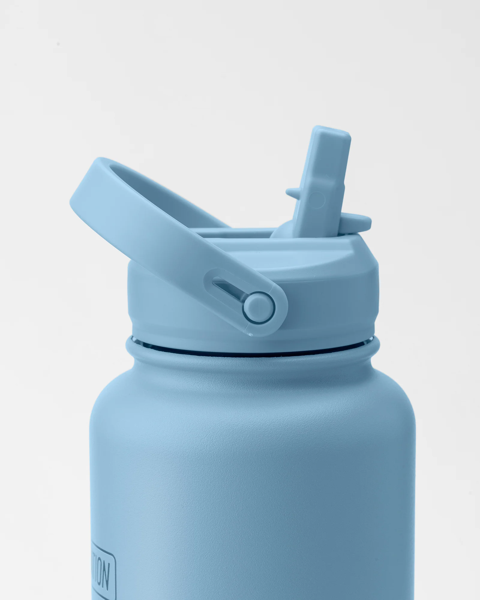 1L Insulated Water Bottle - Steel Blue - Image 2