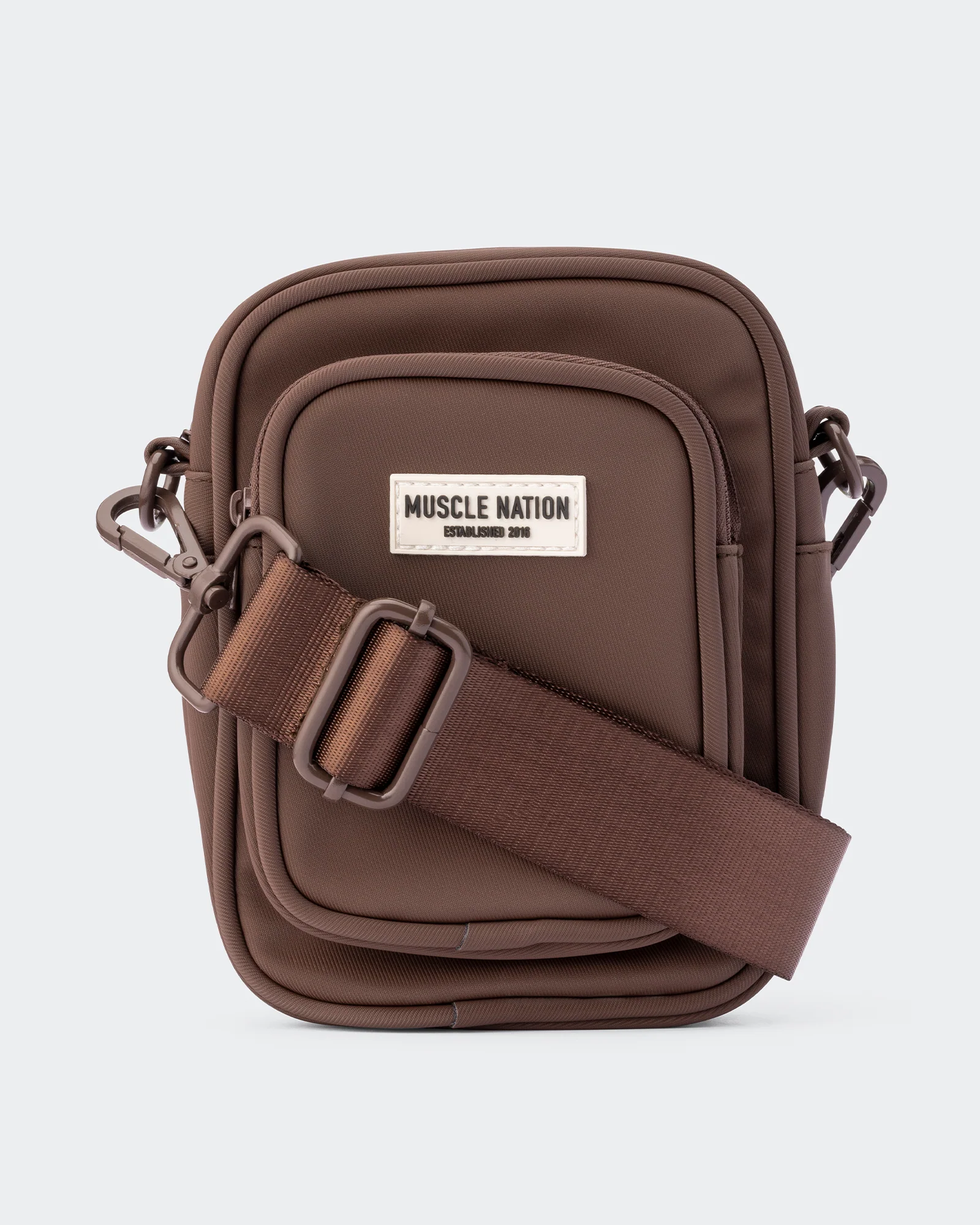 MN Mini Cross Body Bag - Fudge - Image 2