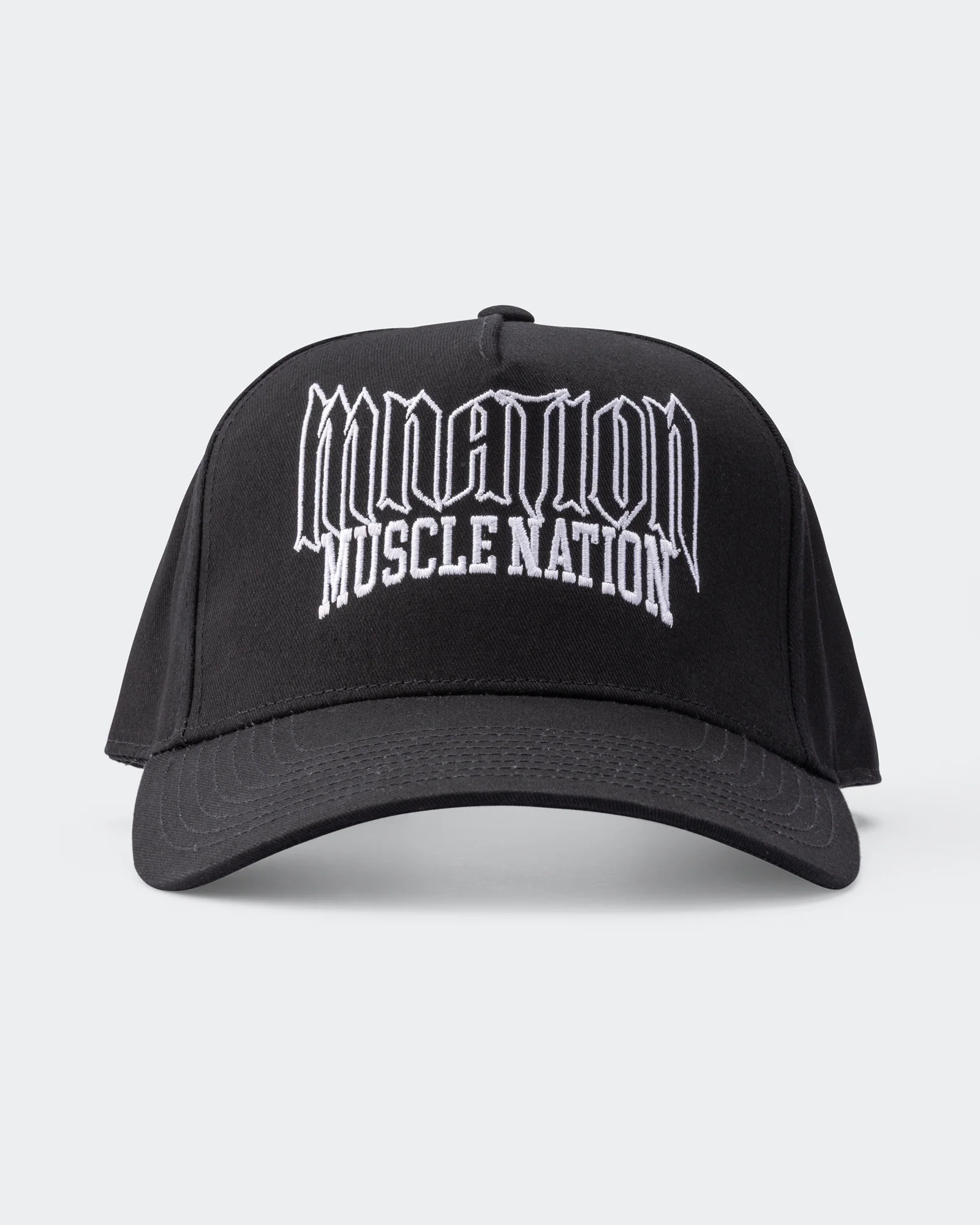 Metal A-Frame Hat - Black - Image 3