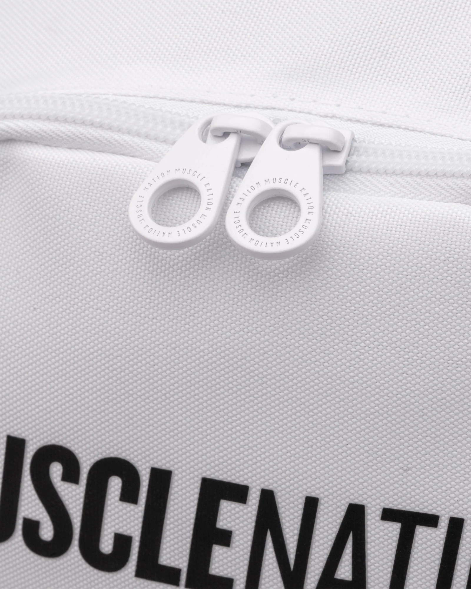 Muscle Nation Backpack - White - Image 3