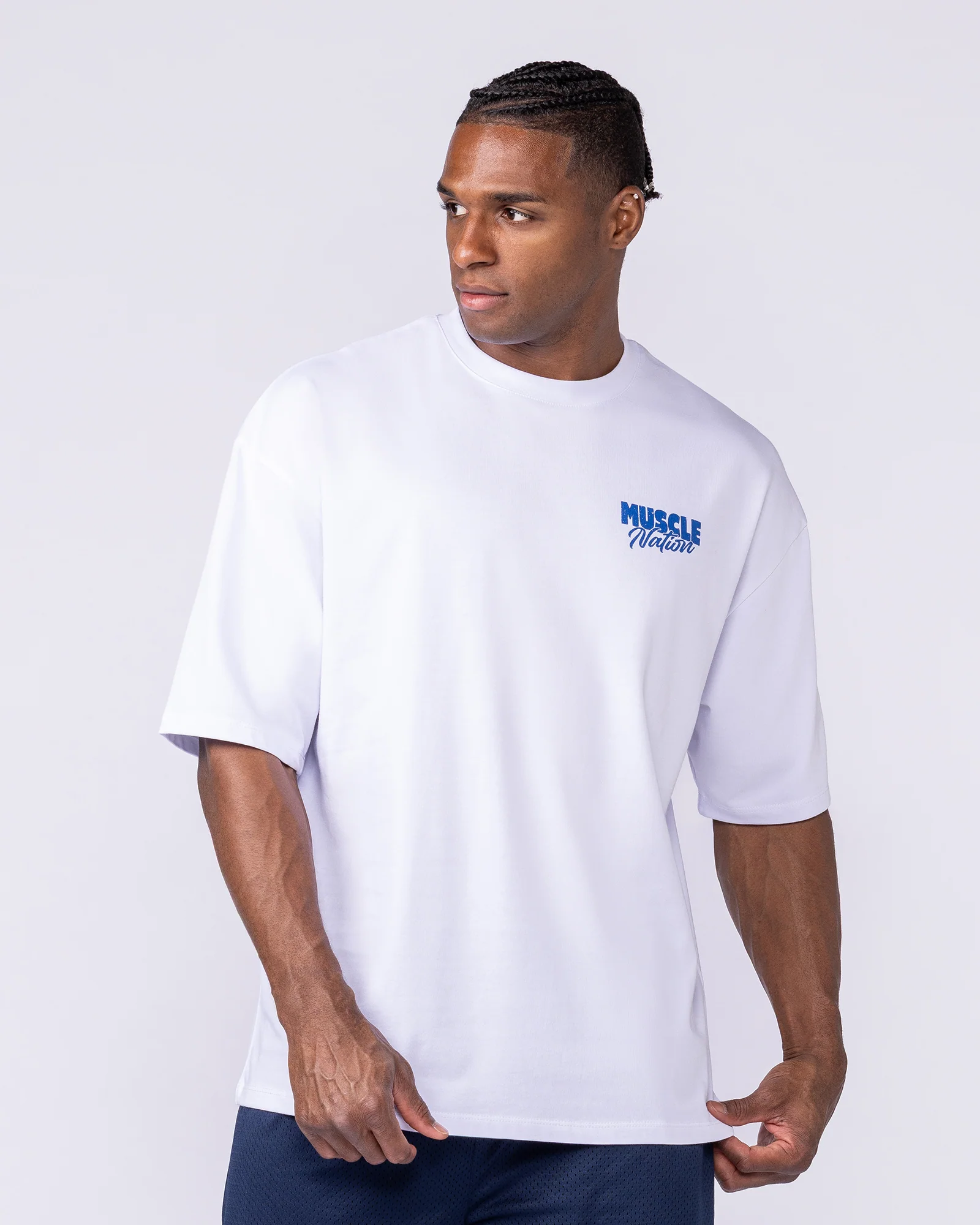 Mykonos Oversized Tee - White - Image 2