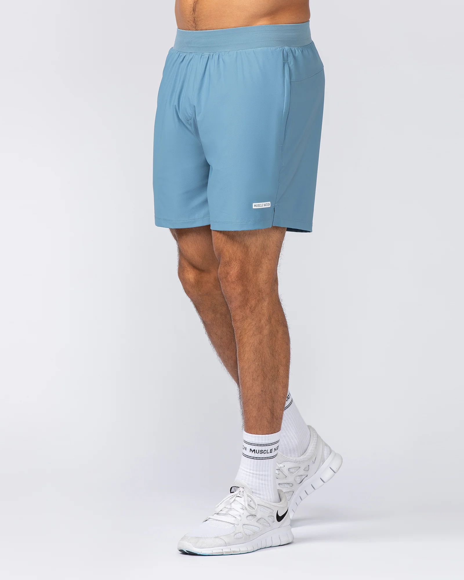 On Repeat Training 5" Shorts - Pale Thunder - Image 5