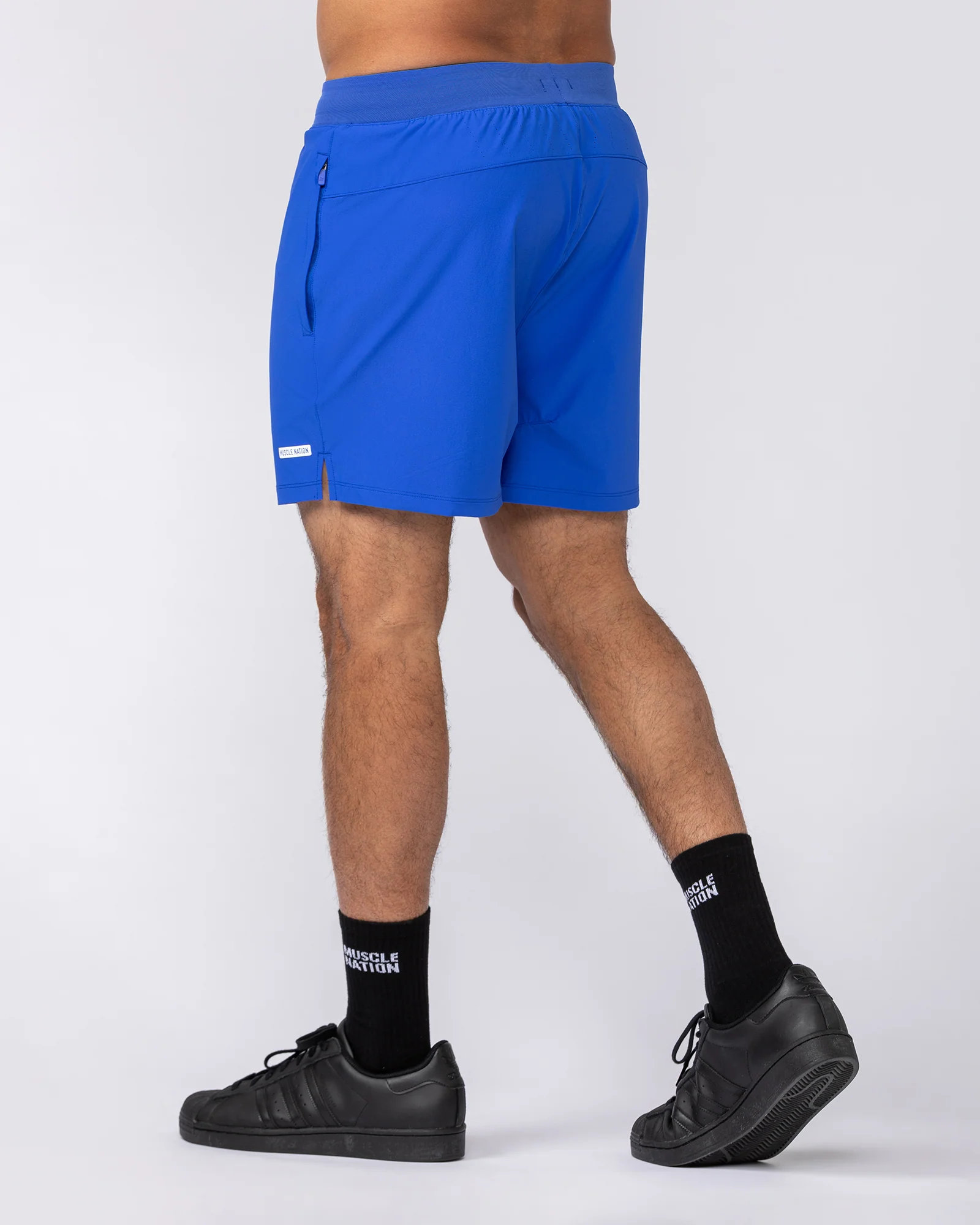 On Repeat Training 5" Shorts - Power Blue - Image 4
