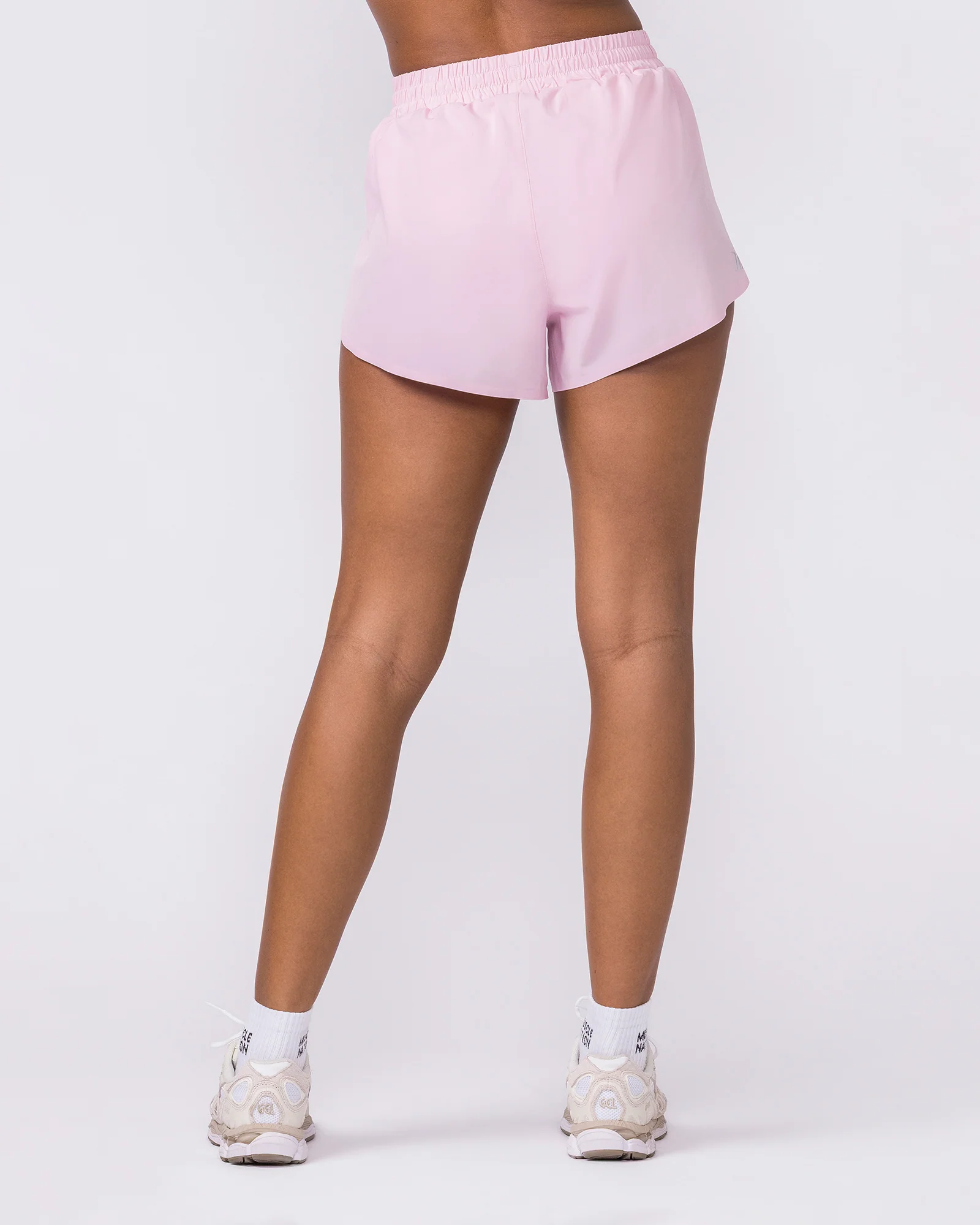 Pace High-Waisted Run Shorts - Blossom - Image 6