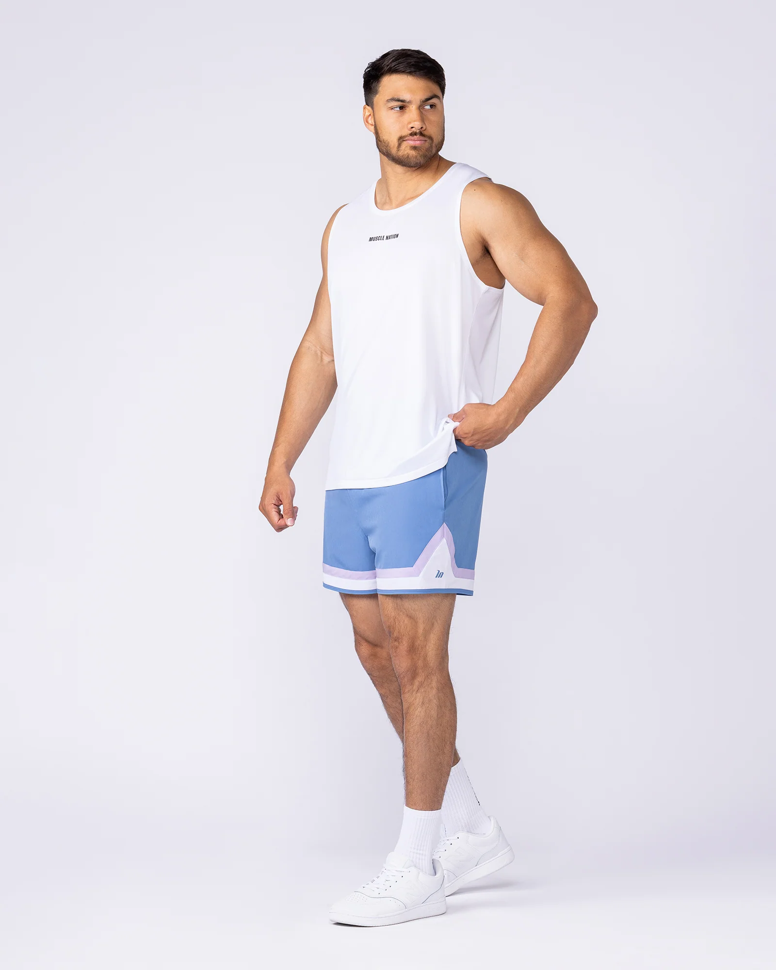 Player 4" Active Shorts - Pacific - Image 6