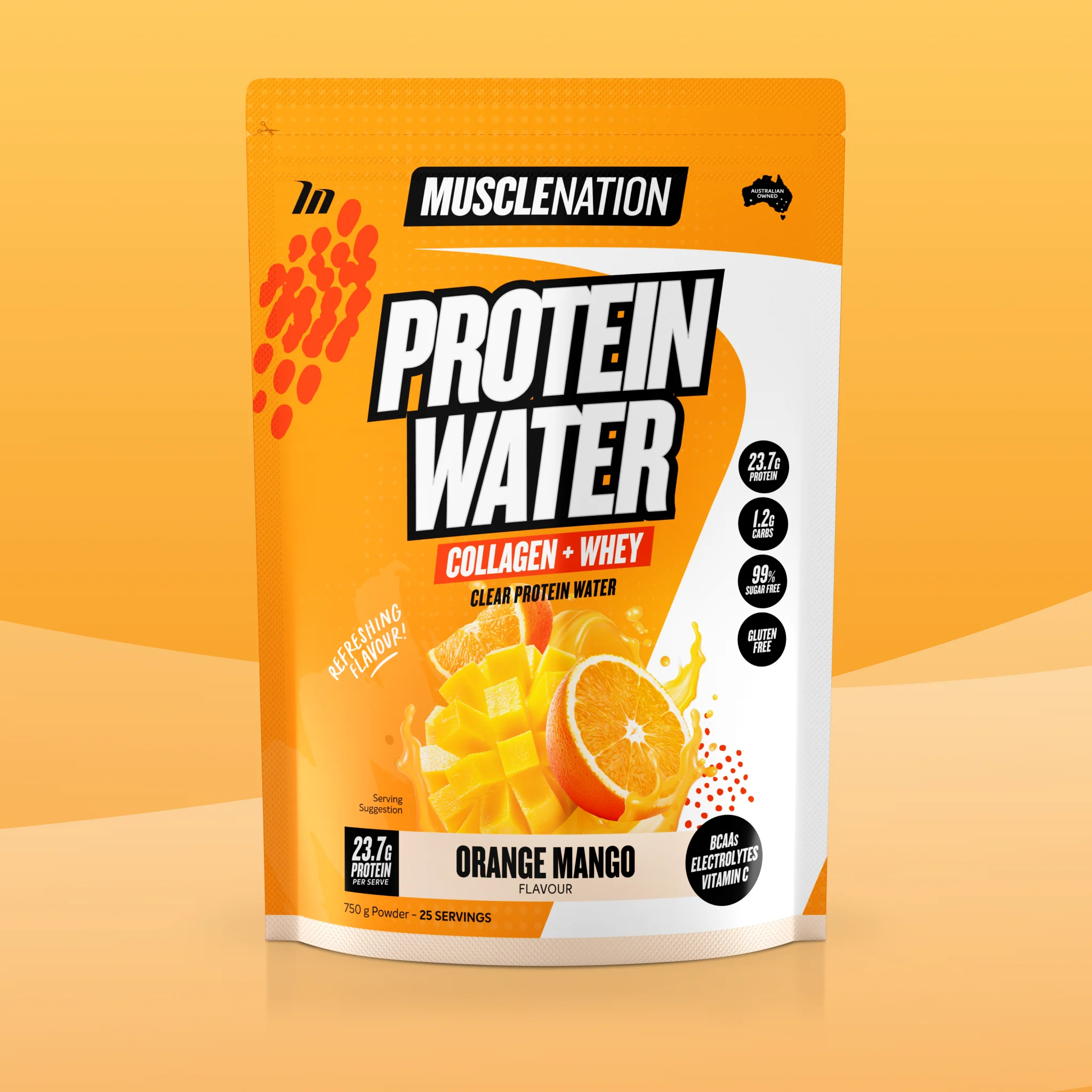 PROTEIN WATER - Orange Mango - 25 serves
