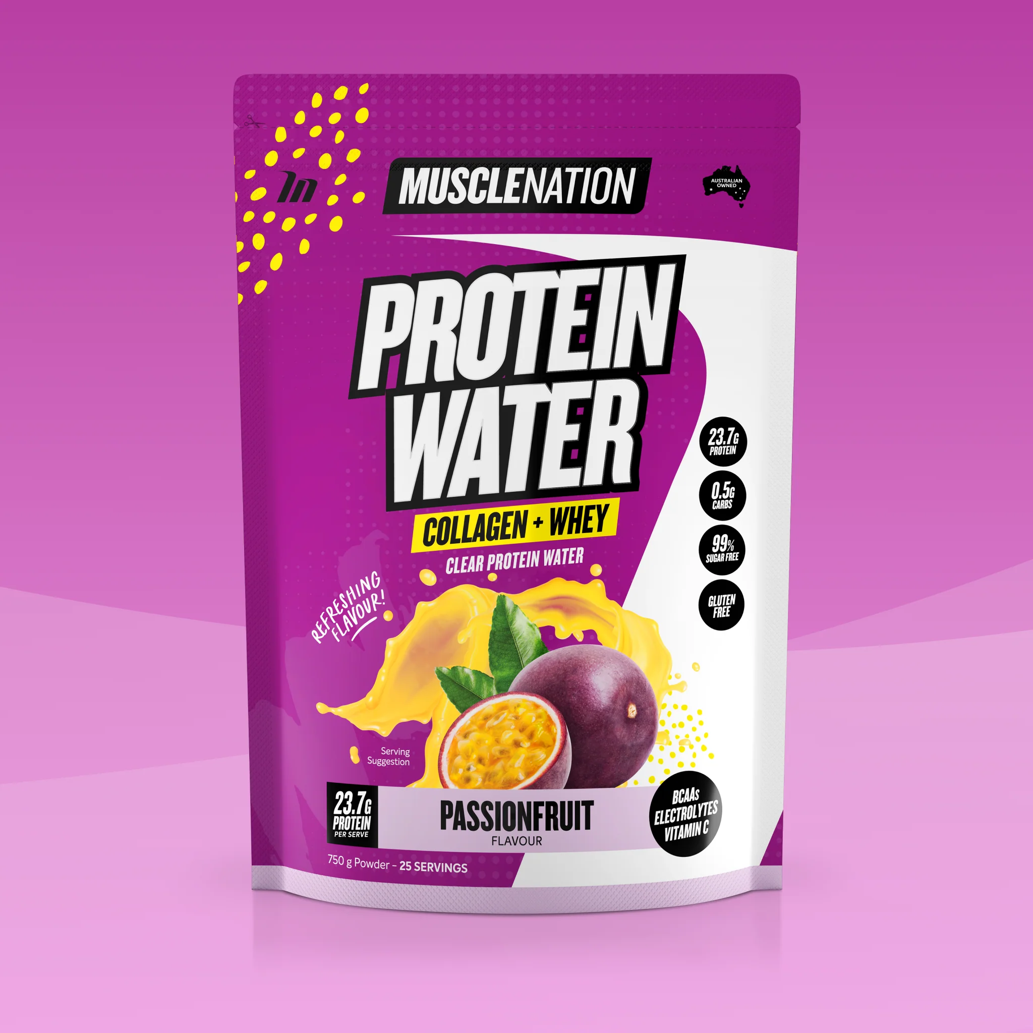 PROTEIN WATER - Passionfruit - 25 serves
