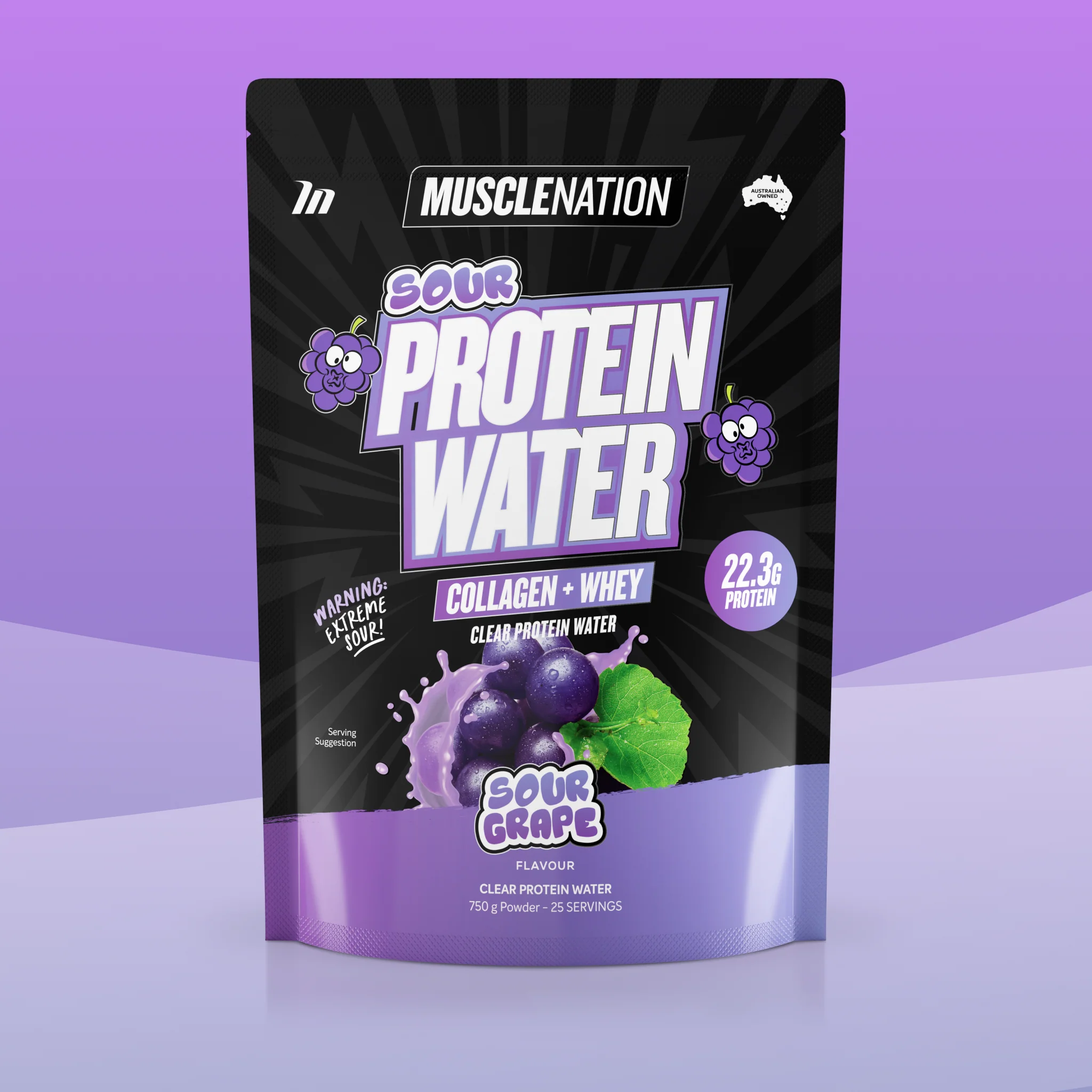 PROTEIN WATER - Sour Grape - 25 serves