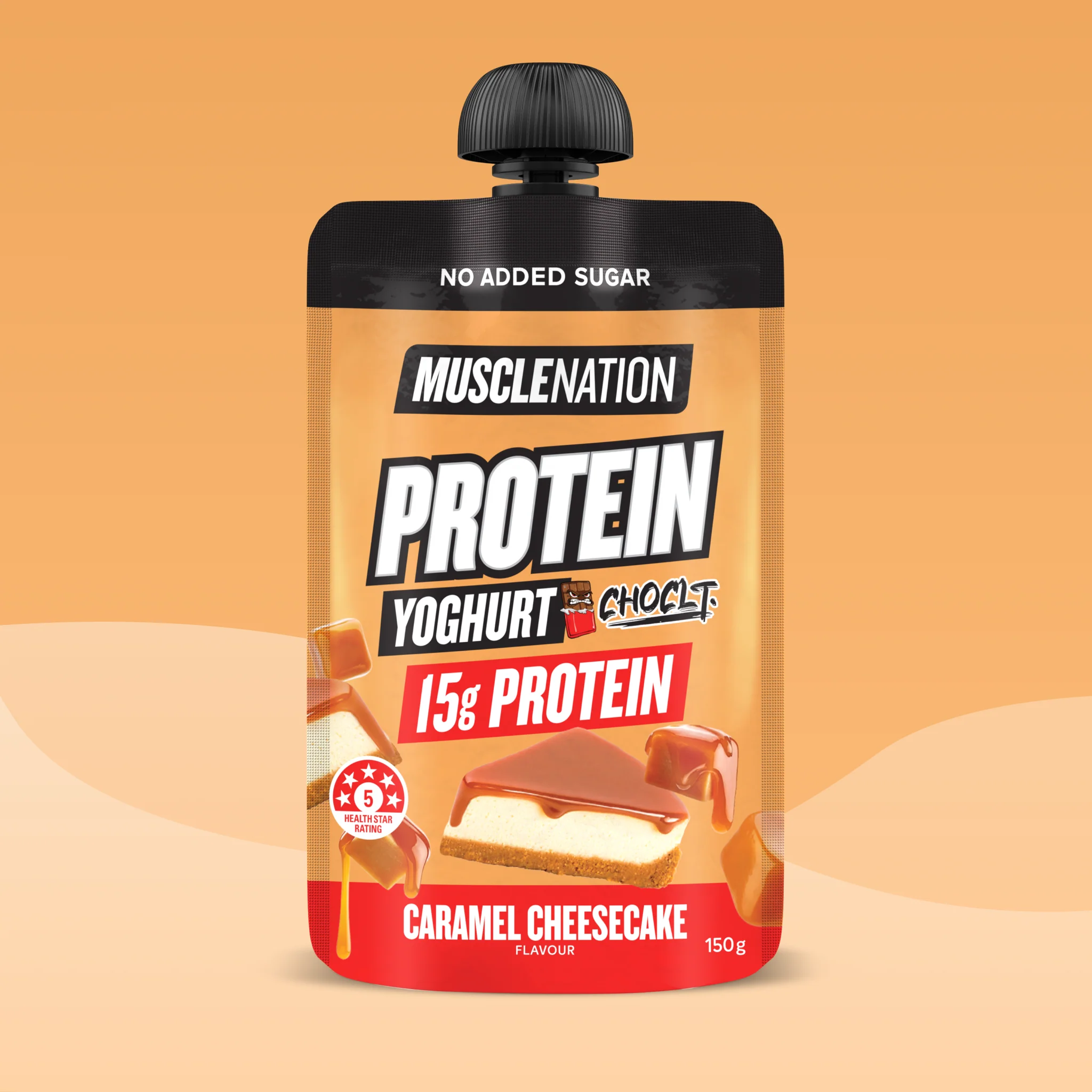 PROTEIN YOGHURT - CHOCLT - Caramel Cheesecake Pouch