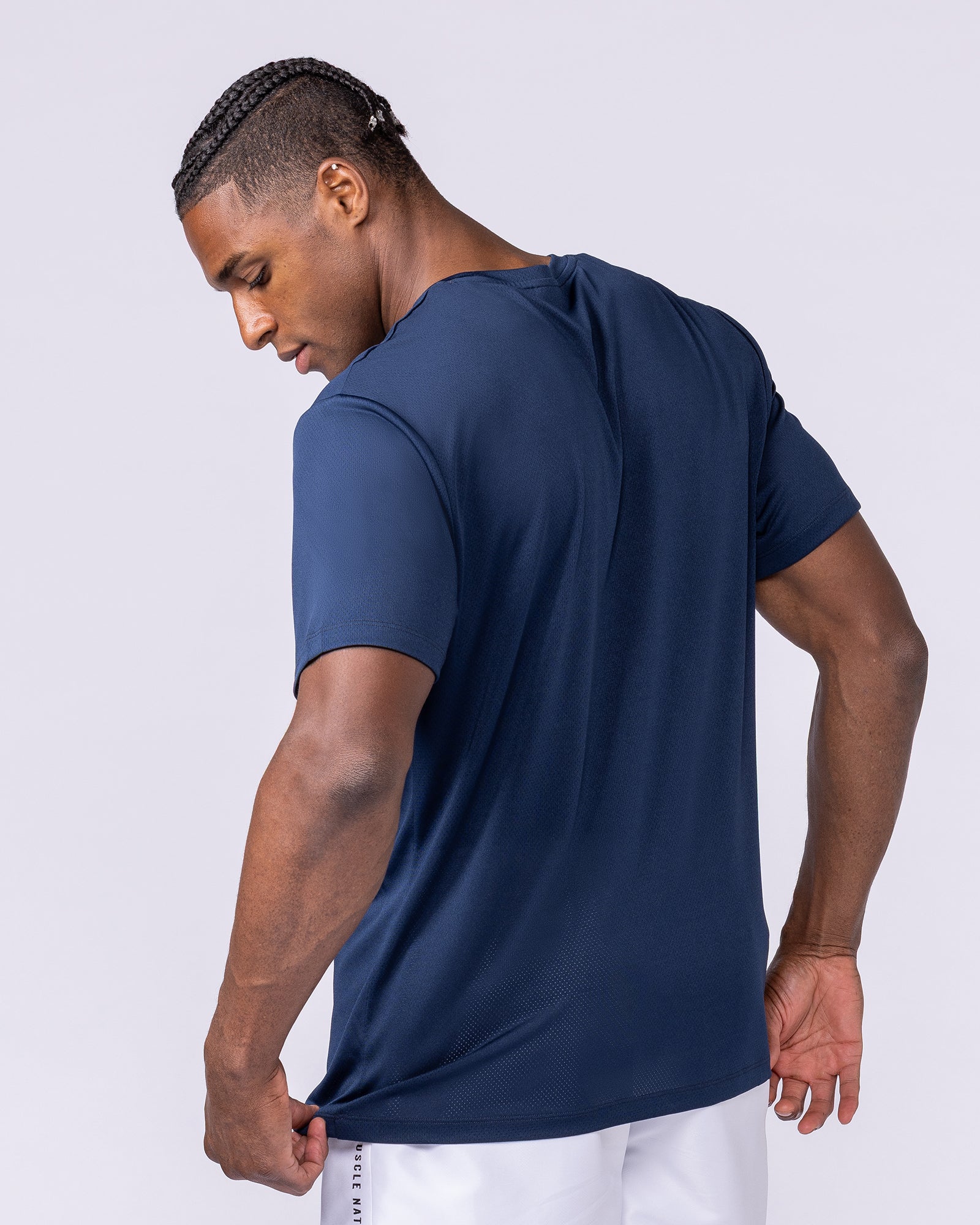 Relaxed Active Tee - Navy - Image 3