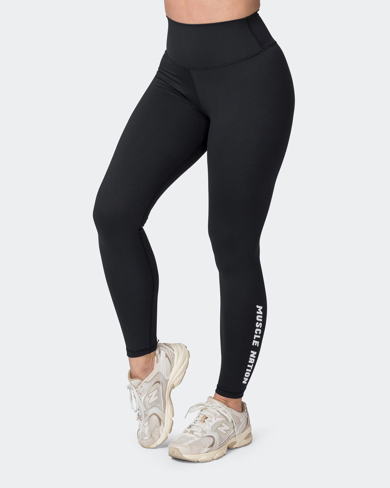 Replay Signature Ankle Length Leggings - Black - Image 3