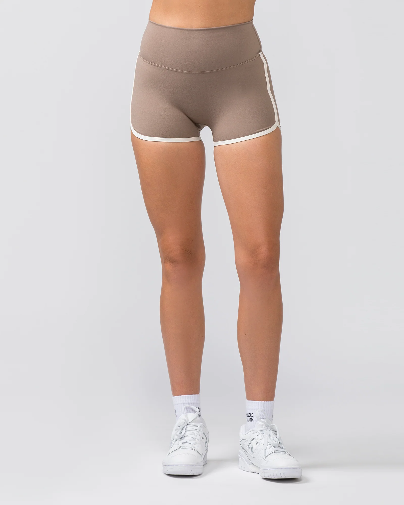 Retro Everyday Shorty Shorts - Mushroom - Image 2