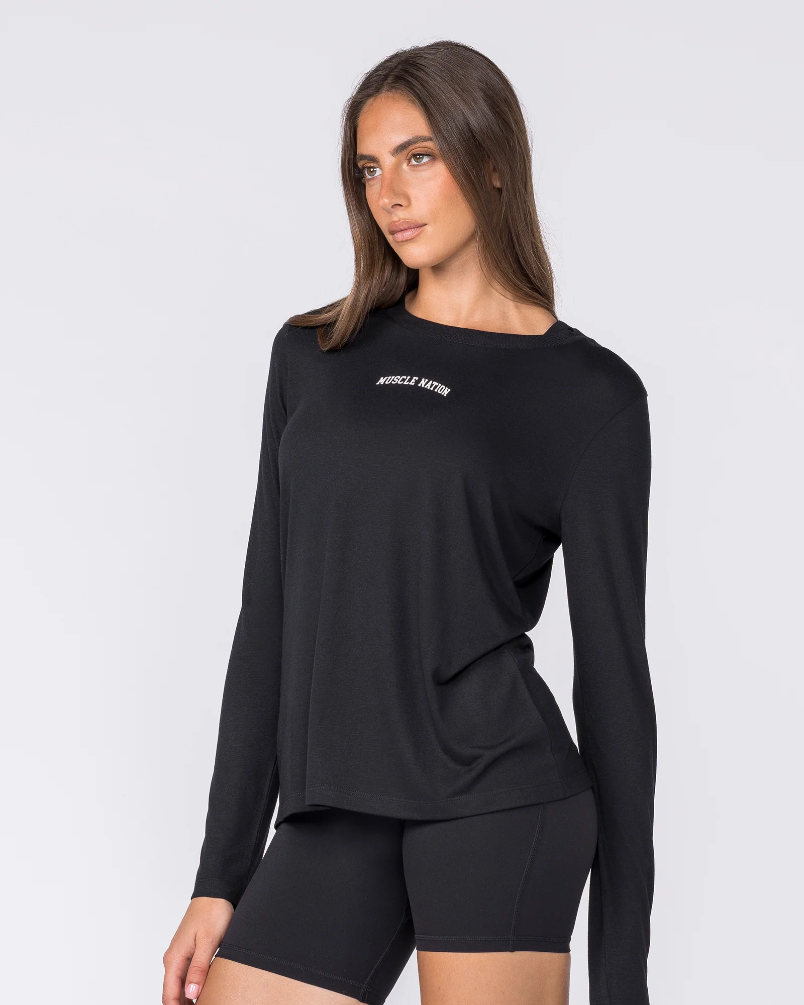 Routine Long Sleeve Top - Black - Image 3
