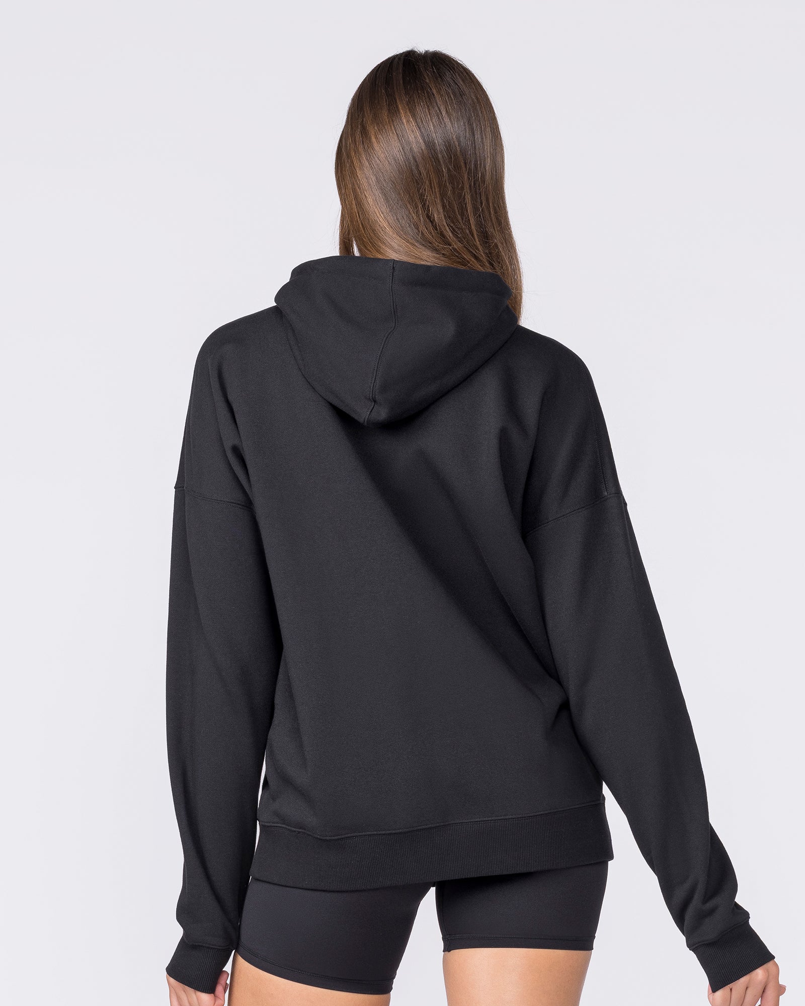 Routine Zip Through Hoodie - Black - Image 6