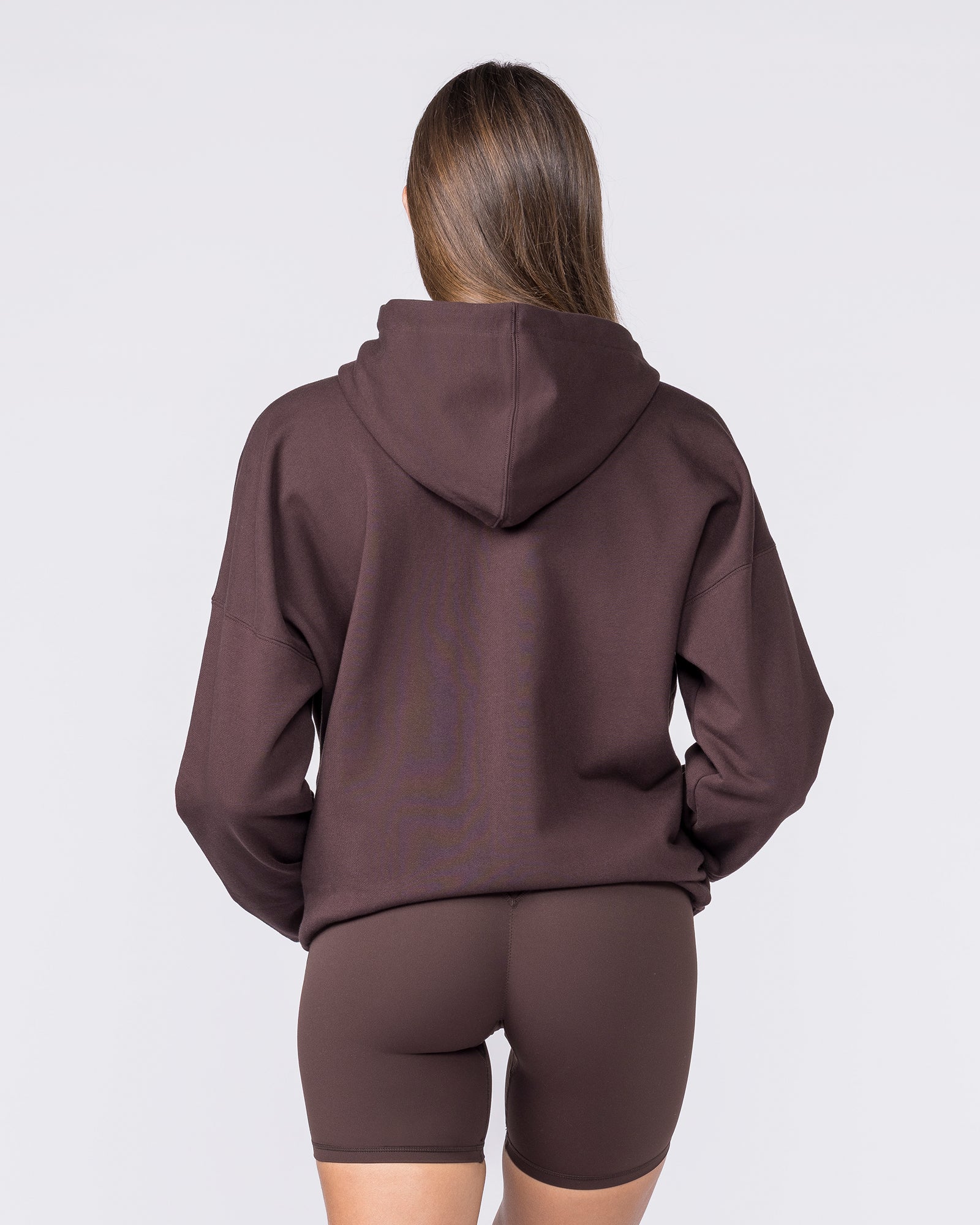 Routine Zip Through Hoodie - Cocoa - Image 5