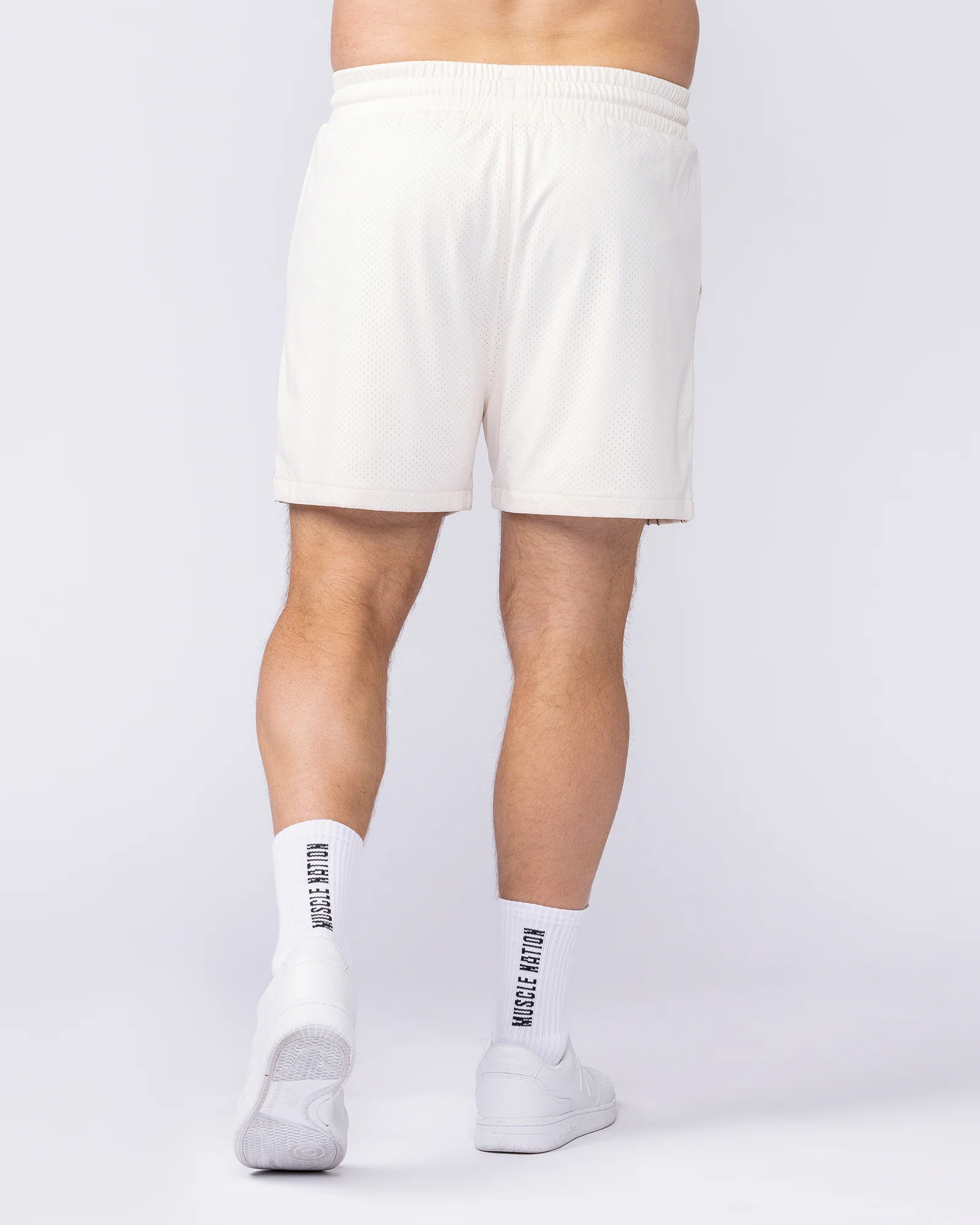 Script Lay Up 4" Shorts - Travertine - Image 5