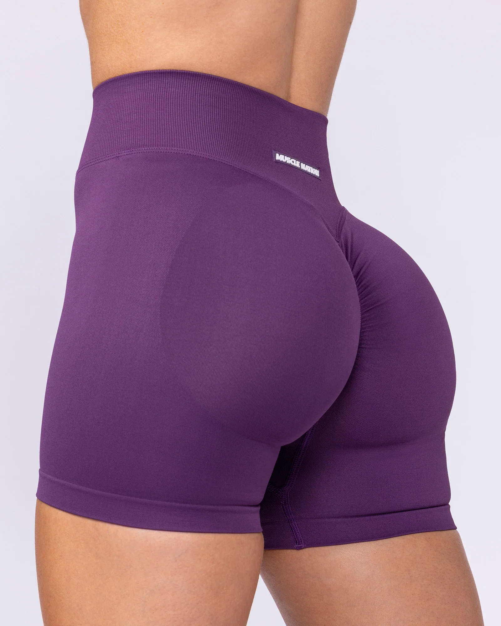 Sculpt Seamless Midway Shorts - Nightshade