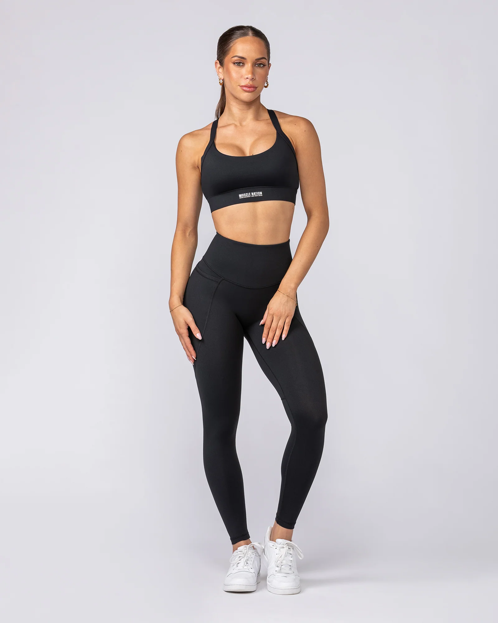 Signature Boost Pocket Ankle Length Leggings - Black - Image 7