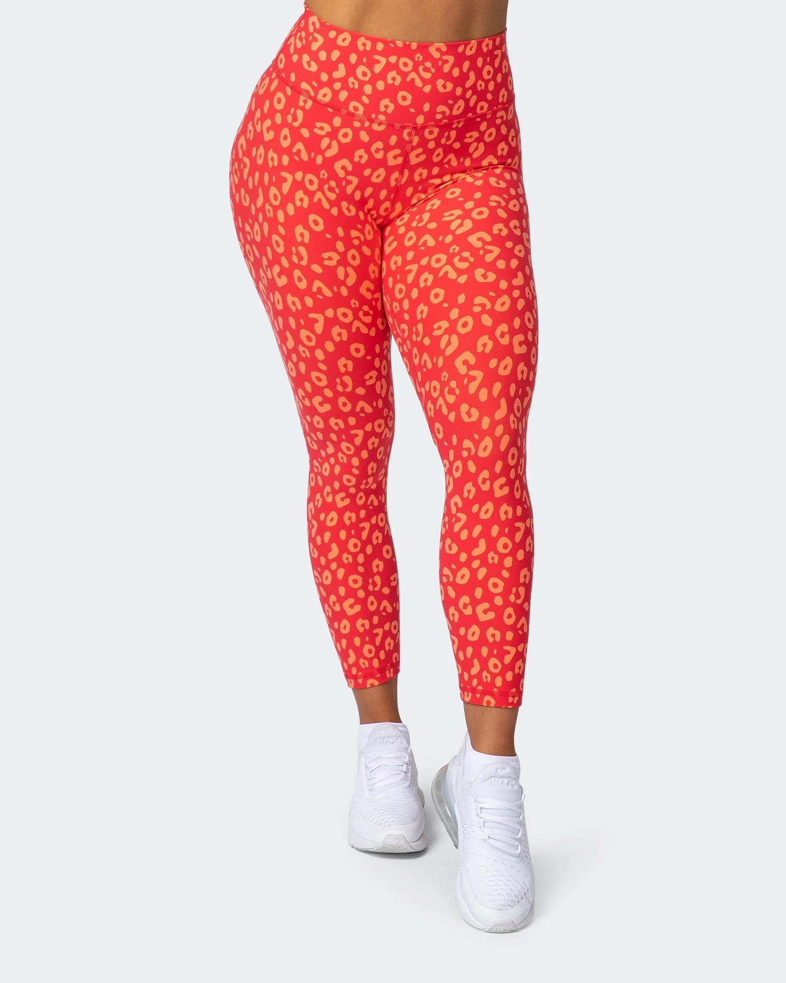 Signature Scrunch 7/8 Leggings - Vibrant Cheetah Print - Image 2