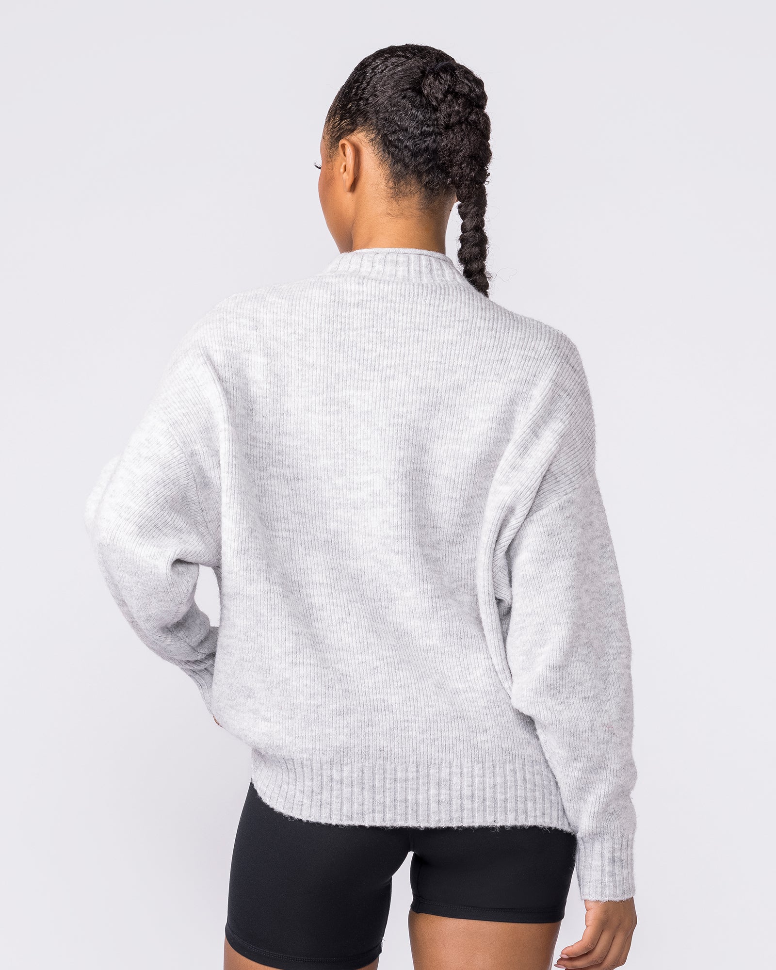 Sorority Knit - Snow Grey Marl - Image 6