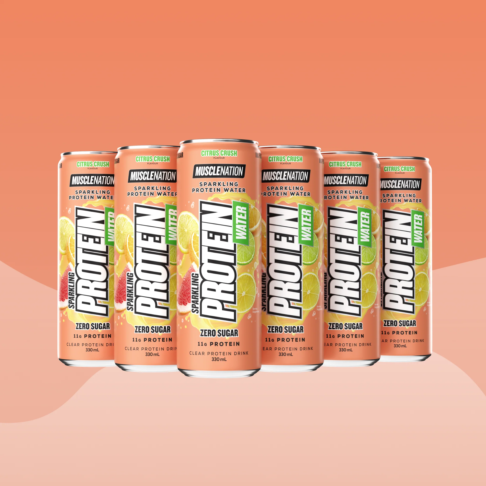 SPARKLING PROTEIN WATER Zero Sugar - Citrus Crush 330ml (12 Pack)