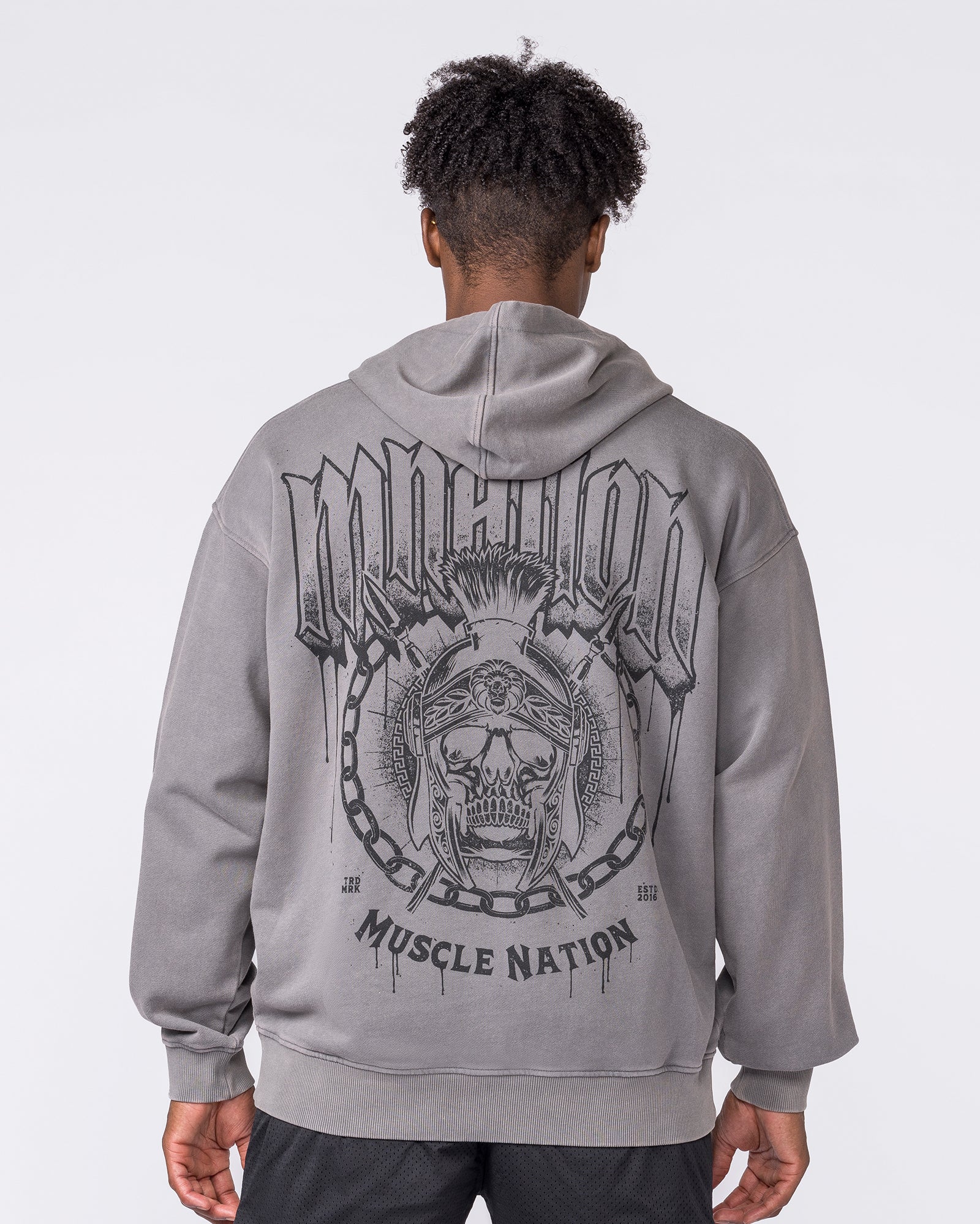 Spartan Vintage Hoodie - Washed Tornado - Image 5