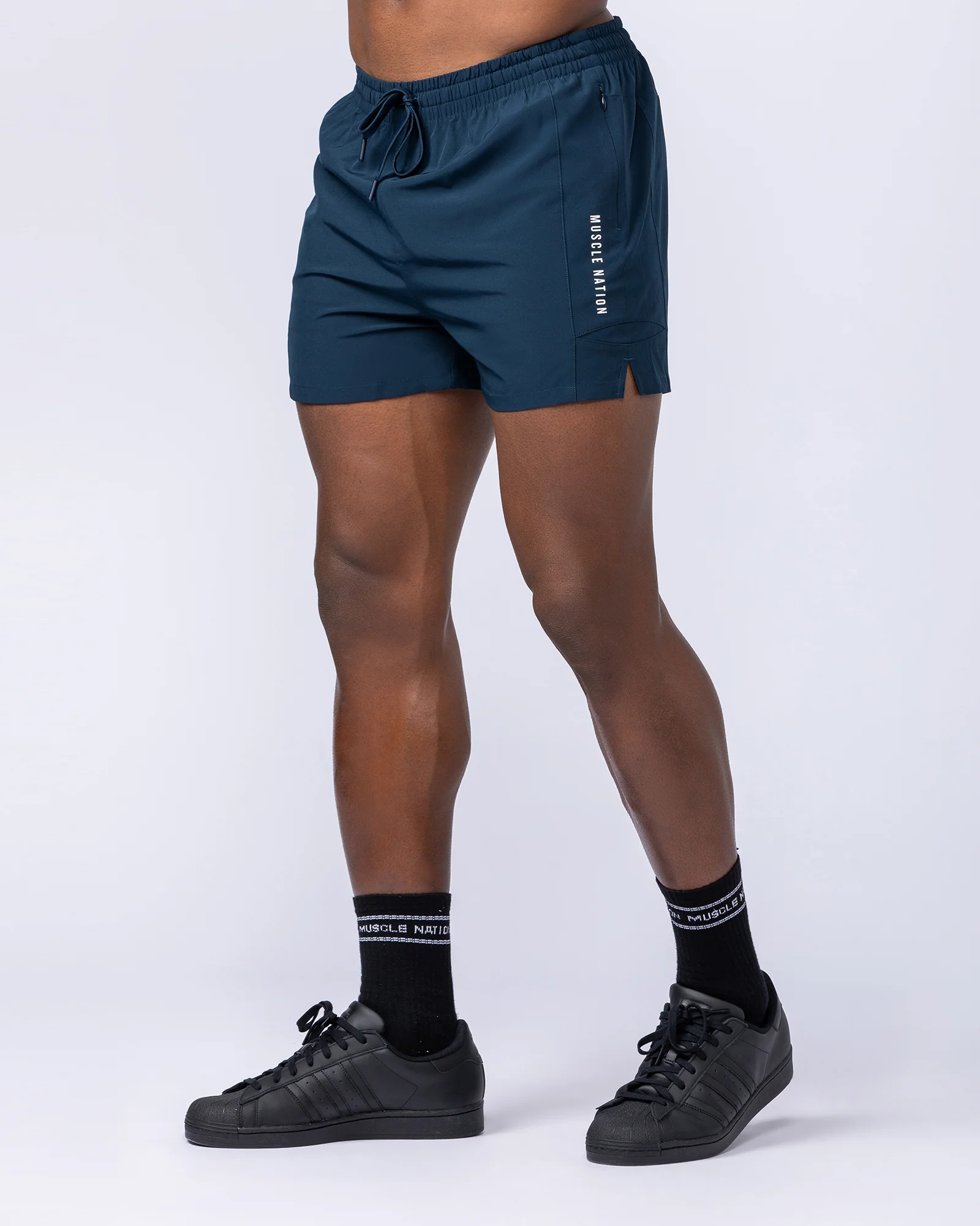 Streamline Training 3" Shorts - Navy - Image 4